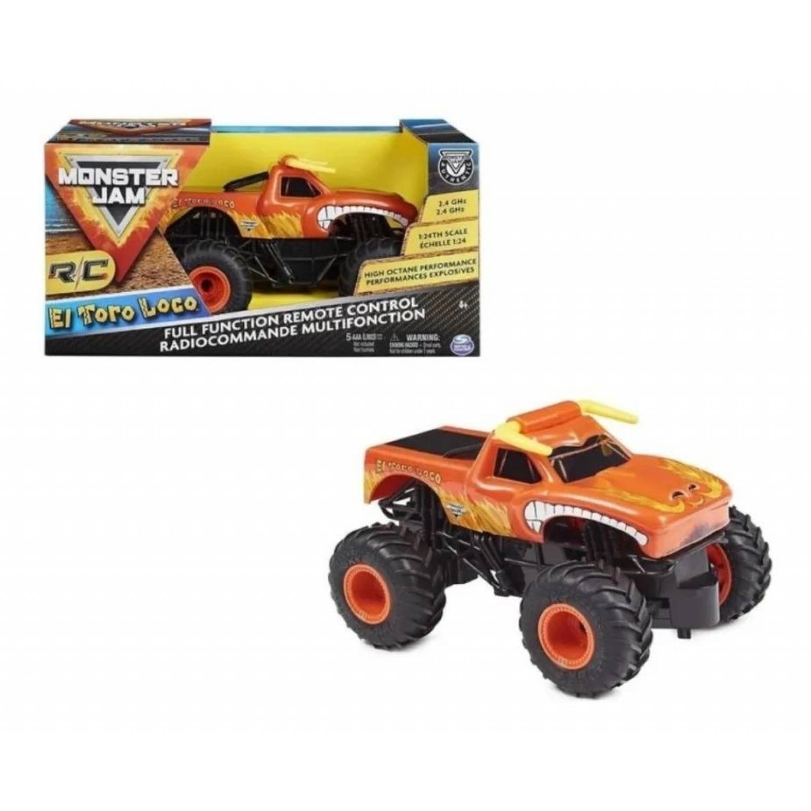 Monster Jam R/c El Toro Loco 1:24 Spin Master 