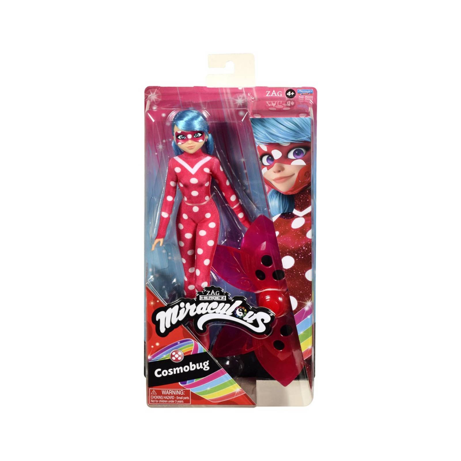 Miraculous Cosmobug Fashion Doll Figura Articulada 27 Cm