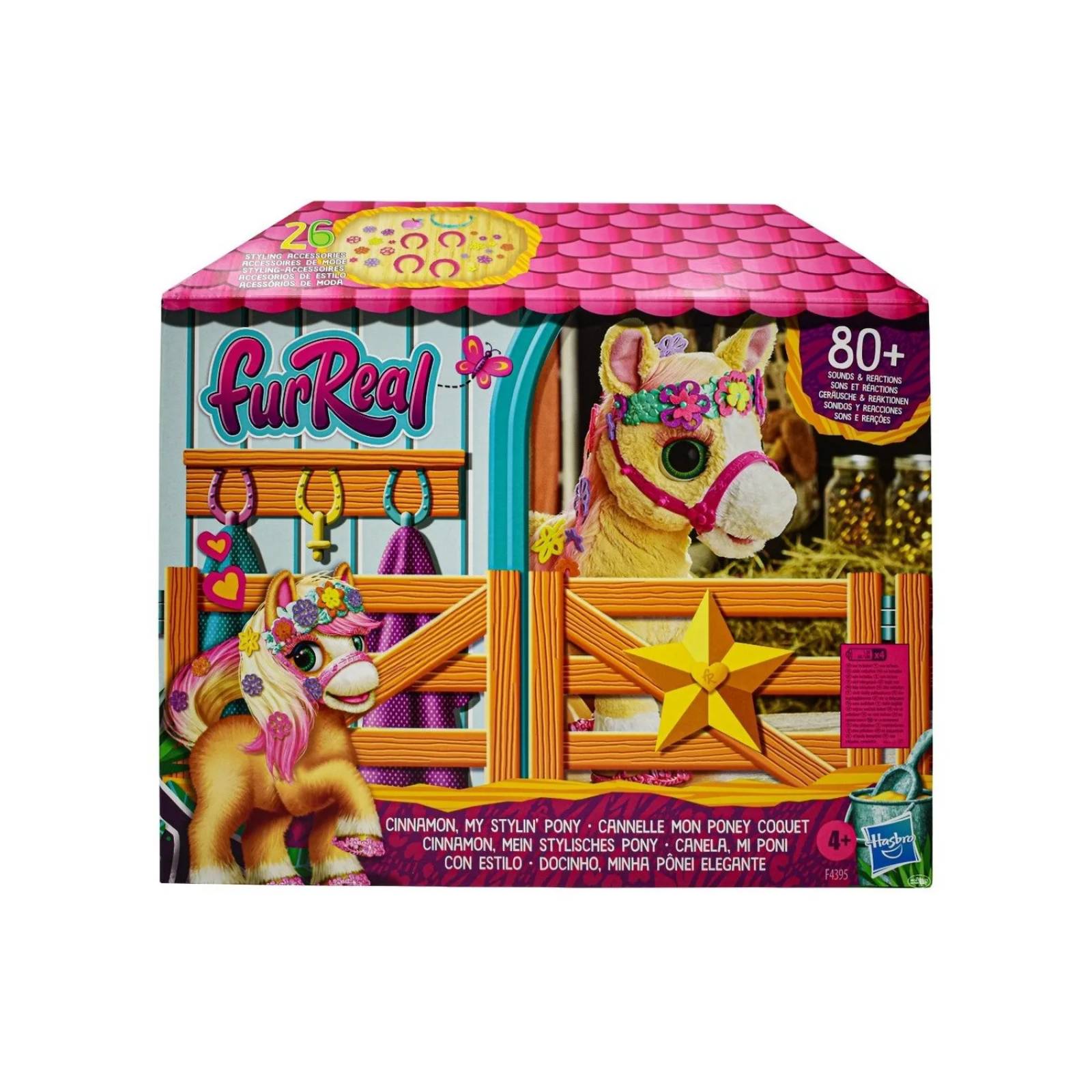 FurReal Canela Mi Pony con Estilo 80 sonidos y efectos 