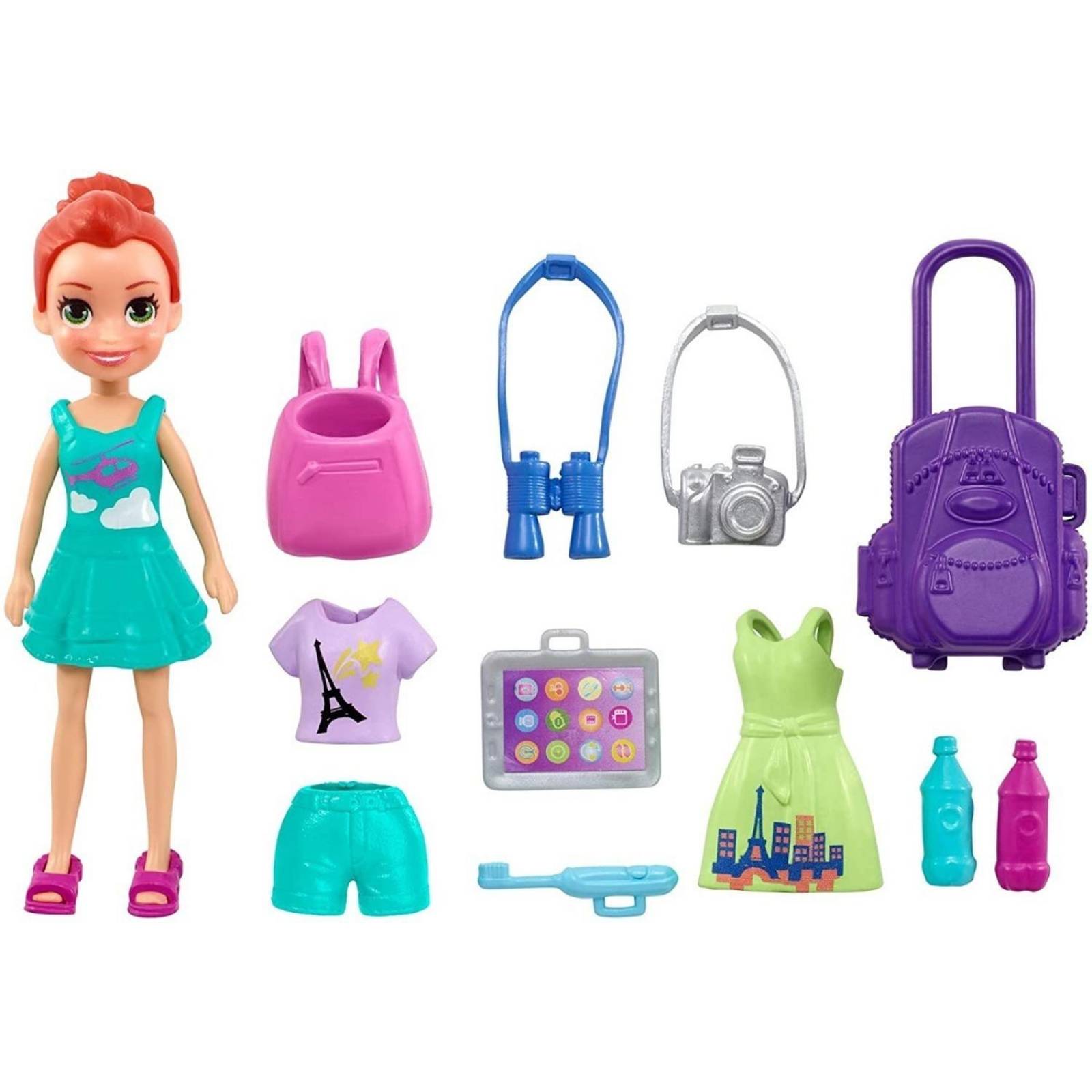 Polly Pocket Helicoptero De Vacaciones Mattel 
