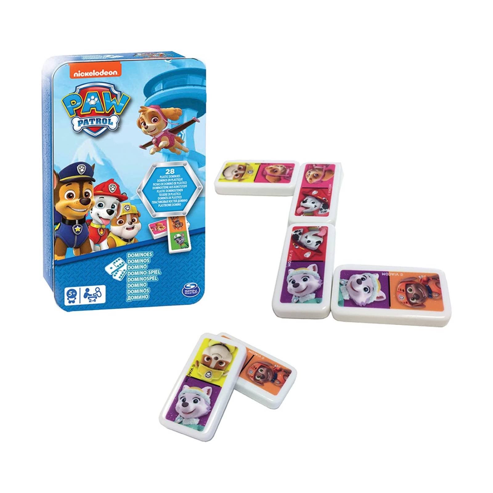 Paw Patrol Domino 28 Fichas 