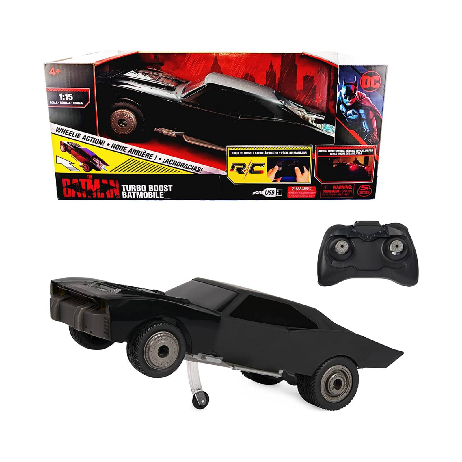 Batman Batimóvil Radio control Turbo Boost
