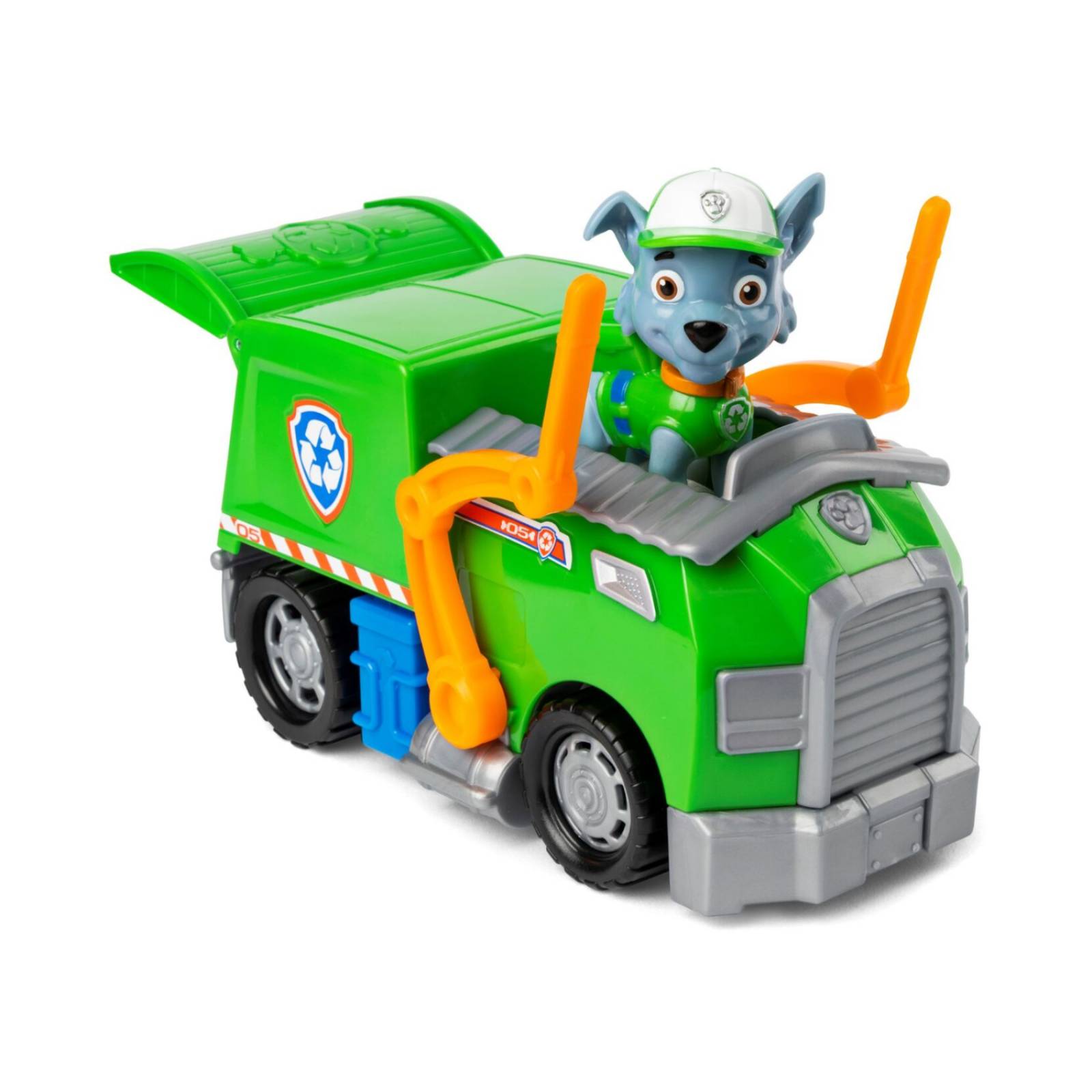 Paw Patrol Camión de Reciclaje de Rocky 