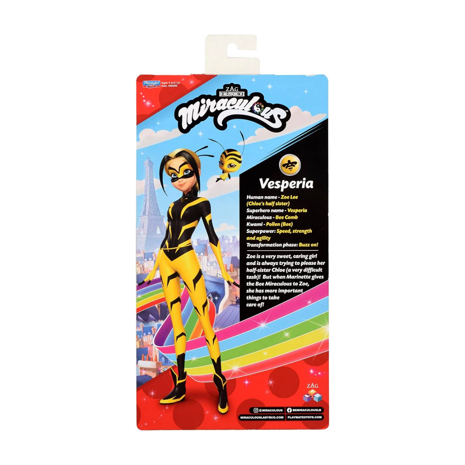 Miraculous Vesperia Muñeca de Moda 27cm 