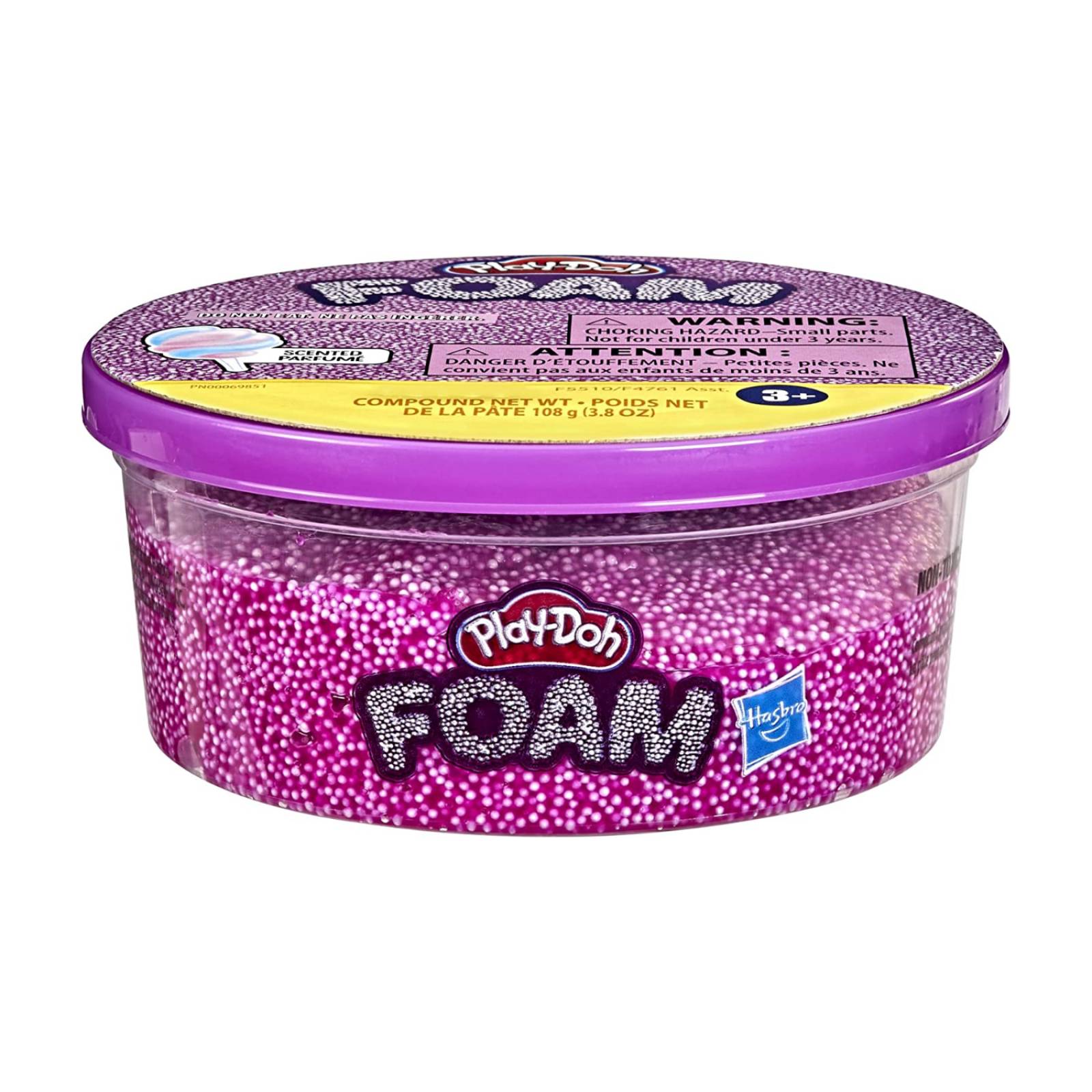 Play-Doh Foam Morado con Aroma de Algodón de Azúcar 