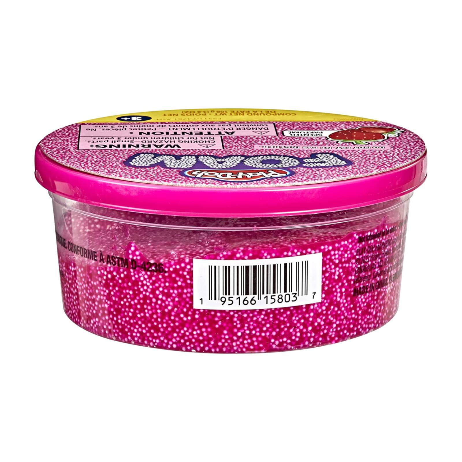 Play-Doh Foam Rosado con Aroma de Fresas 