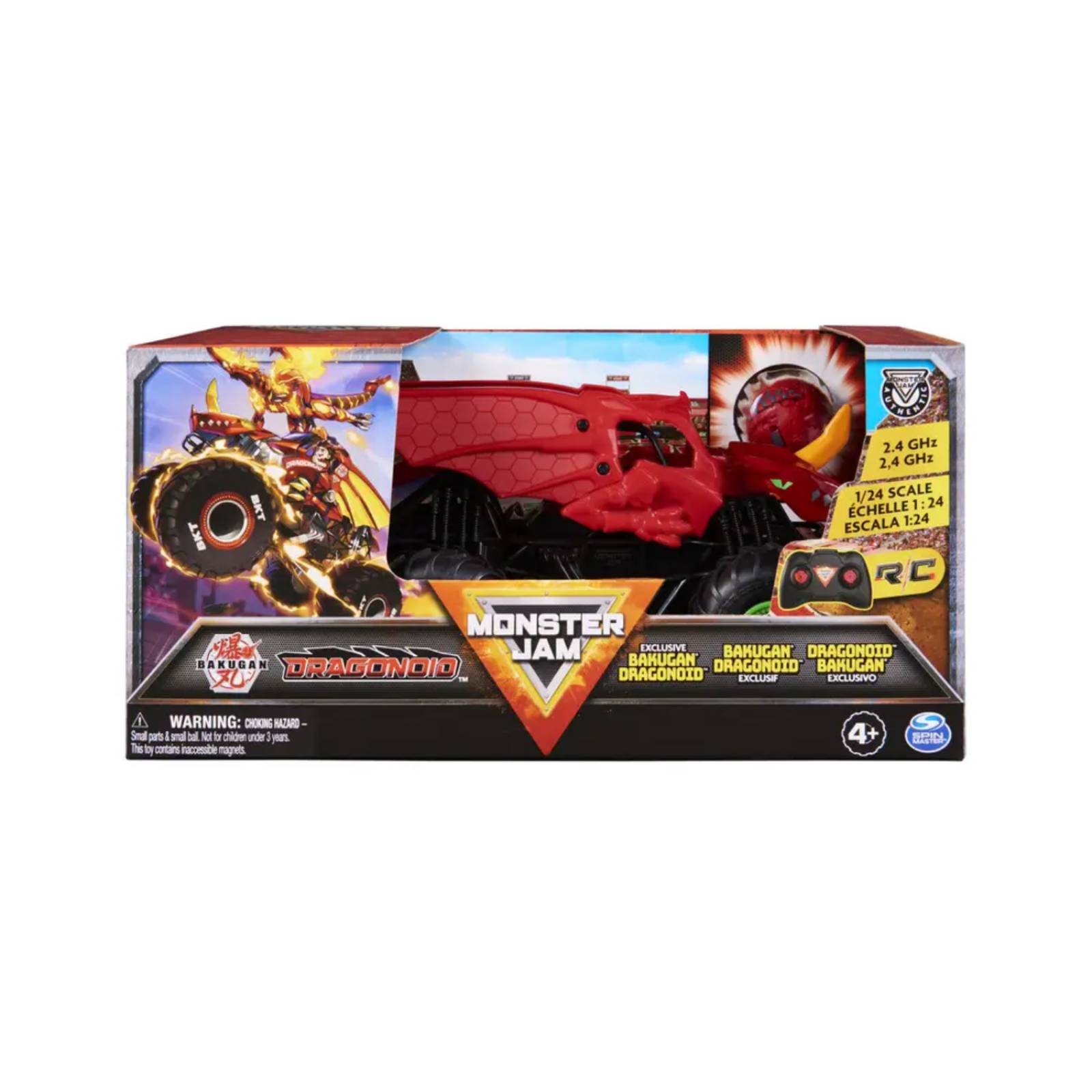 Monster Jam RC 1:24 Bakugan Dragonoid