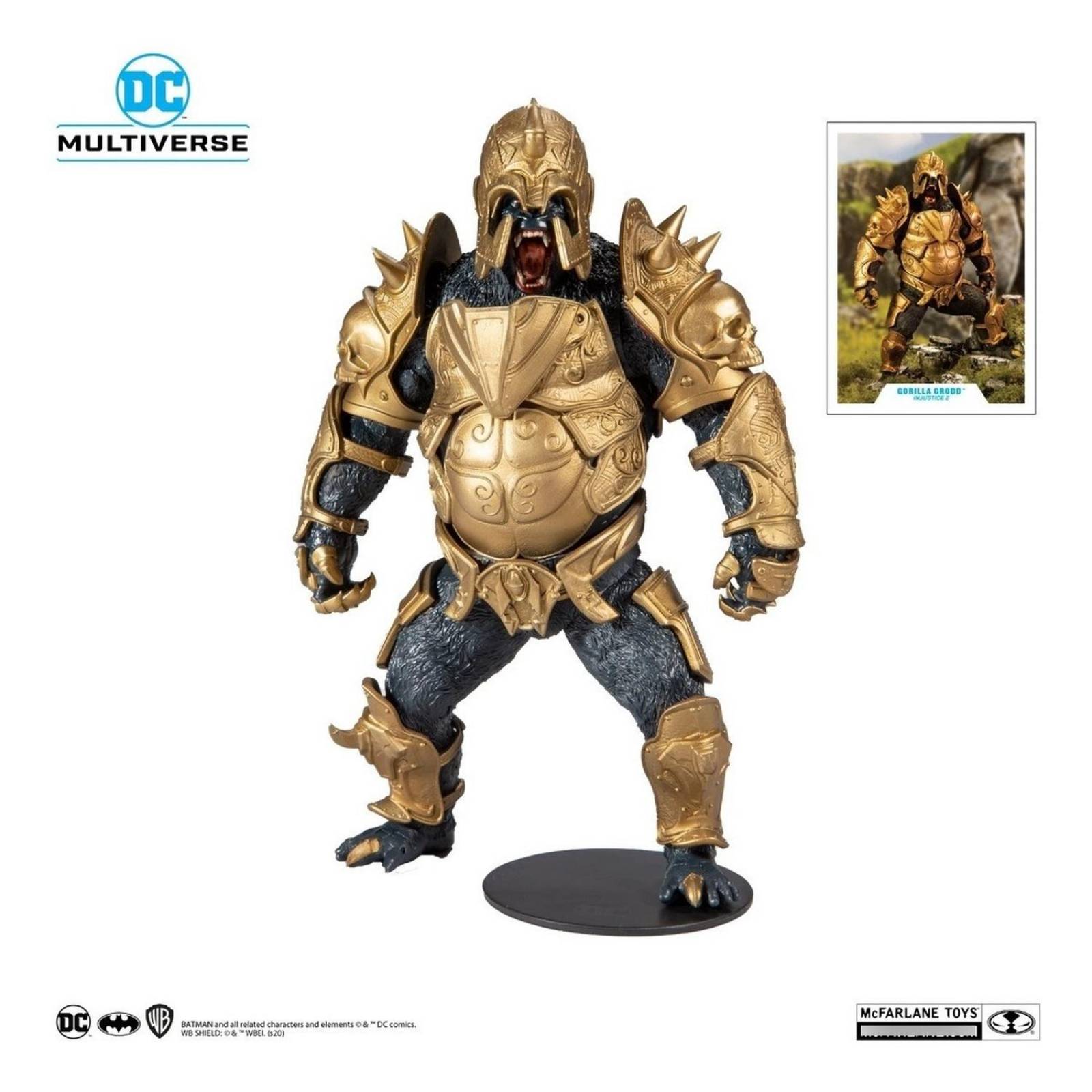 The Gorilla Grodd Injustice 2 Dc Multiverse Mcfarlane 