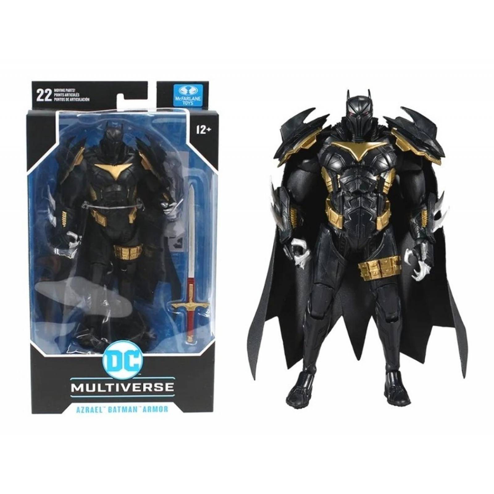 The Azrael Batman Armor Dc Multiverse Mcfarlane 