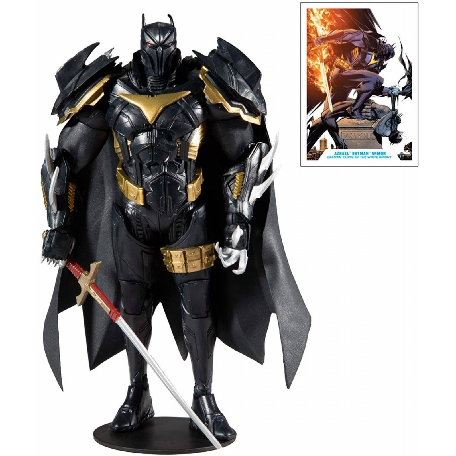 The Azrael Batman Armor Dc Multiverse Mcfarlane 