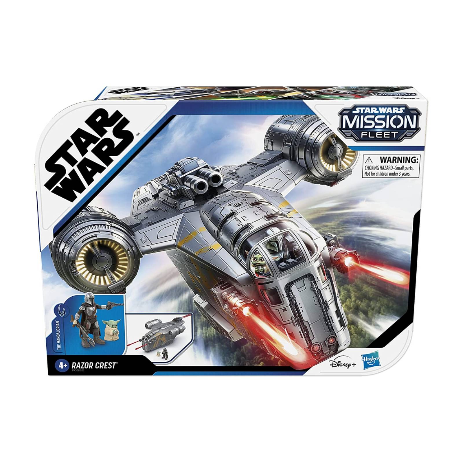 Star Wars Mission Fleet The Mandalorian & Grogu Razor Crest