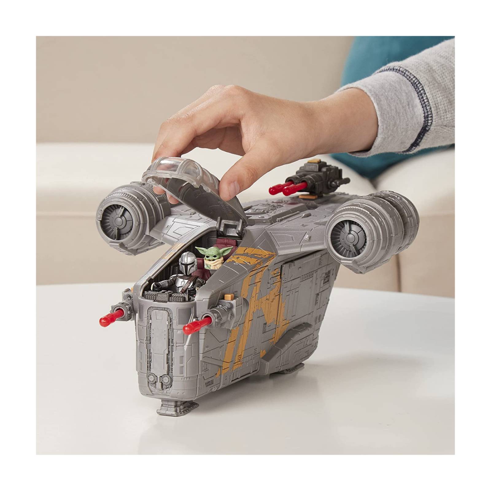 Star Wars Mission Fleet The Mandalorian & Grogu Razor Crest