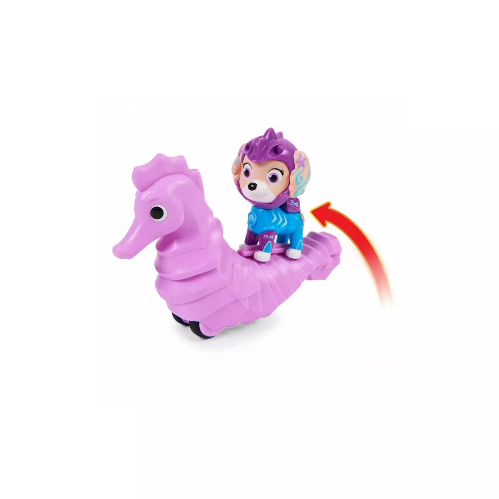 Paw Patrol Aqua Pups Coral y Caballo de Mar 