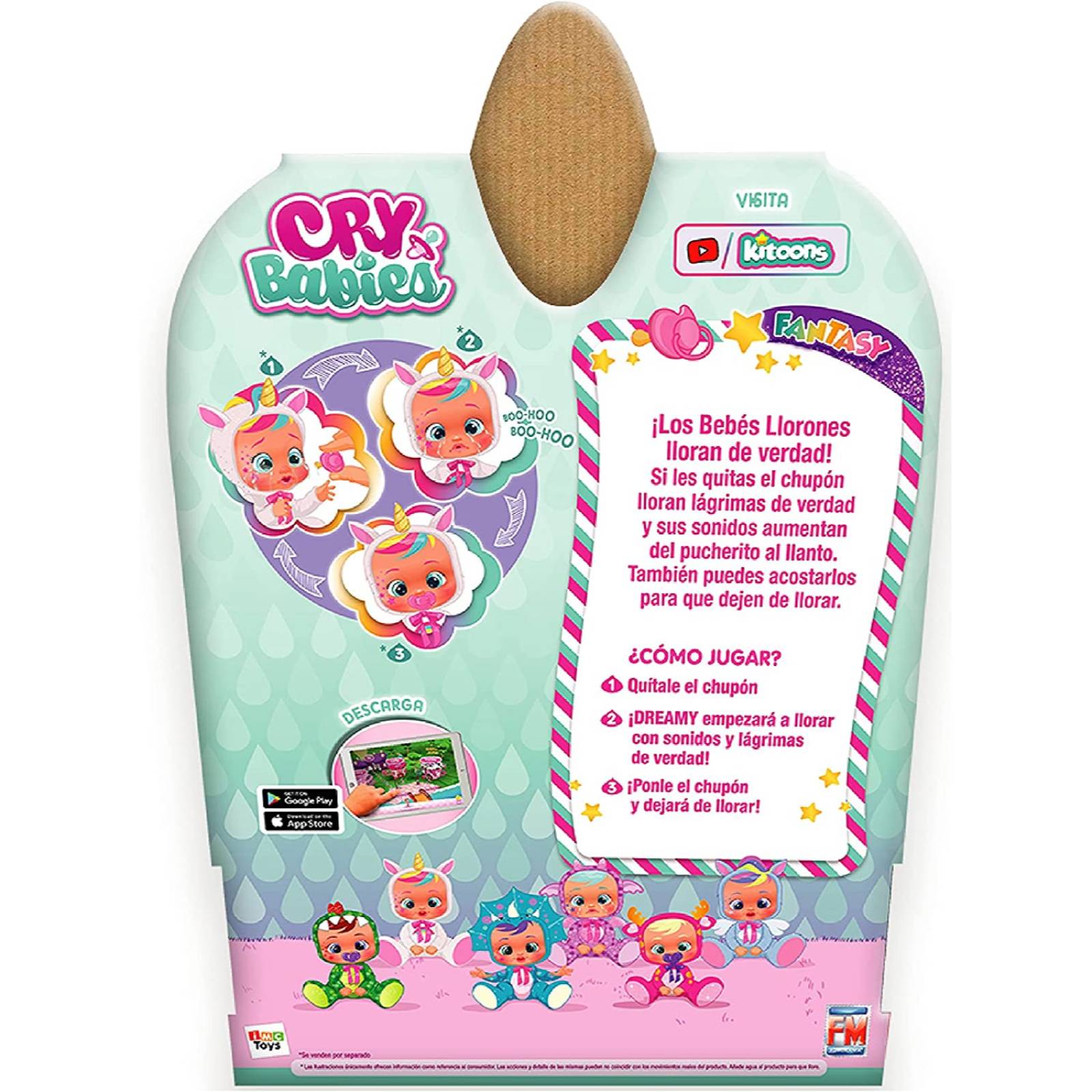 Bebés Llorones Fantasy Dreamy Unicornio