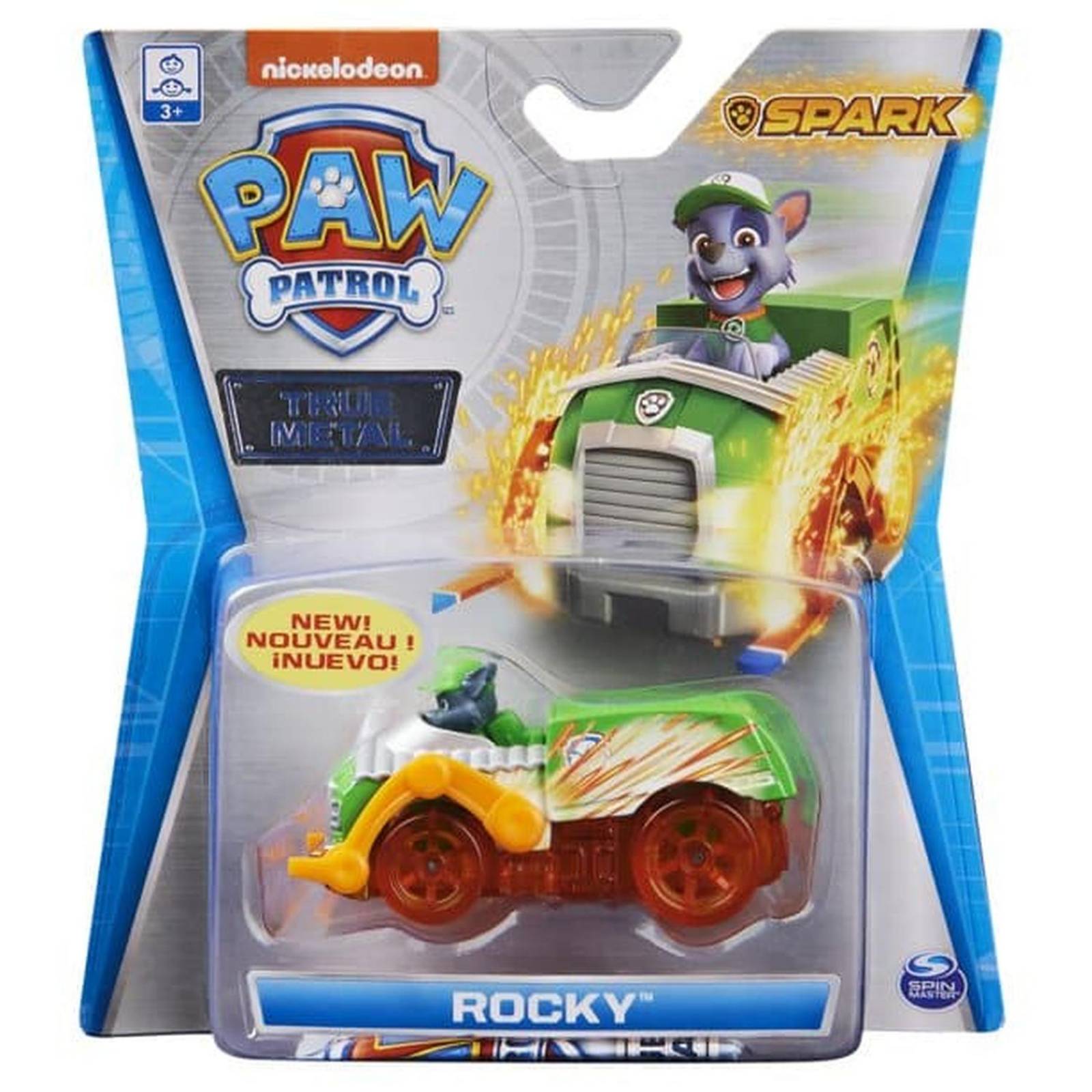 Paw Patrol Cars Pups Spark Rocky 