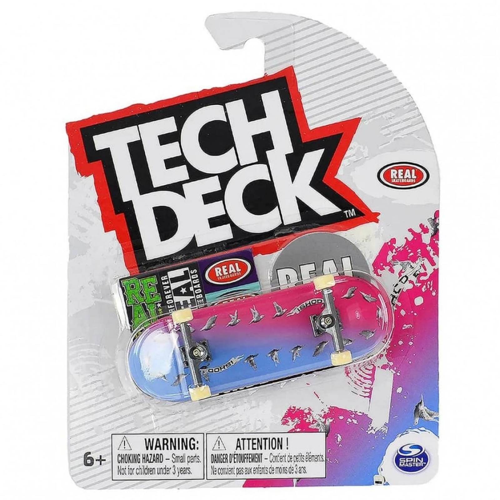 Tech Deck Patineta Real Skateboards Para Dedo 