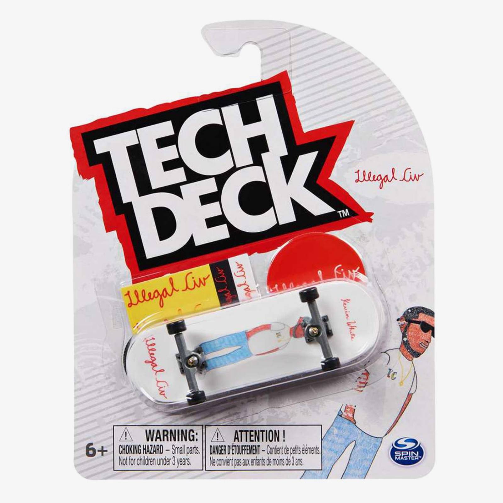 Tech Deck Patineta Illegal Civ Kevin White Para Dedo 