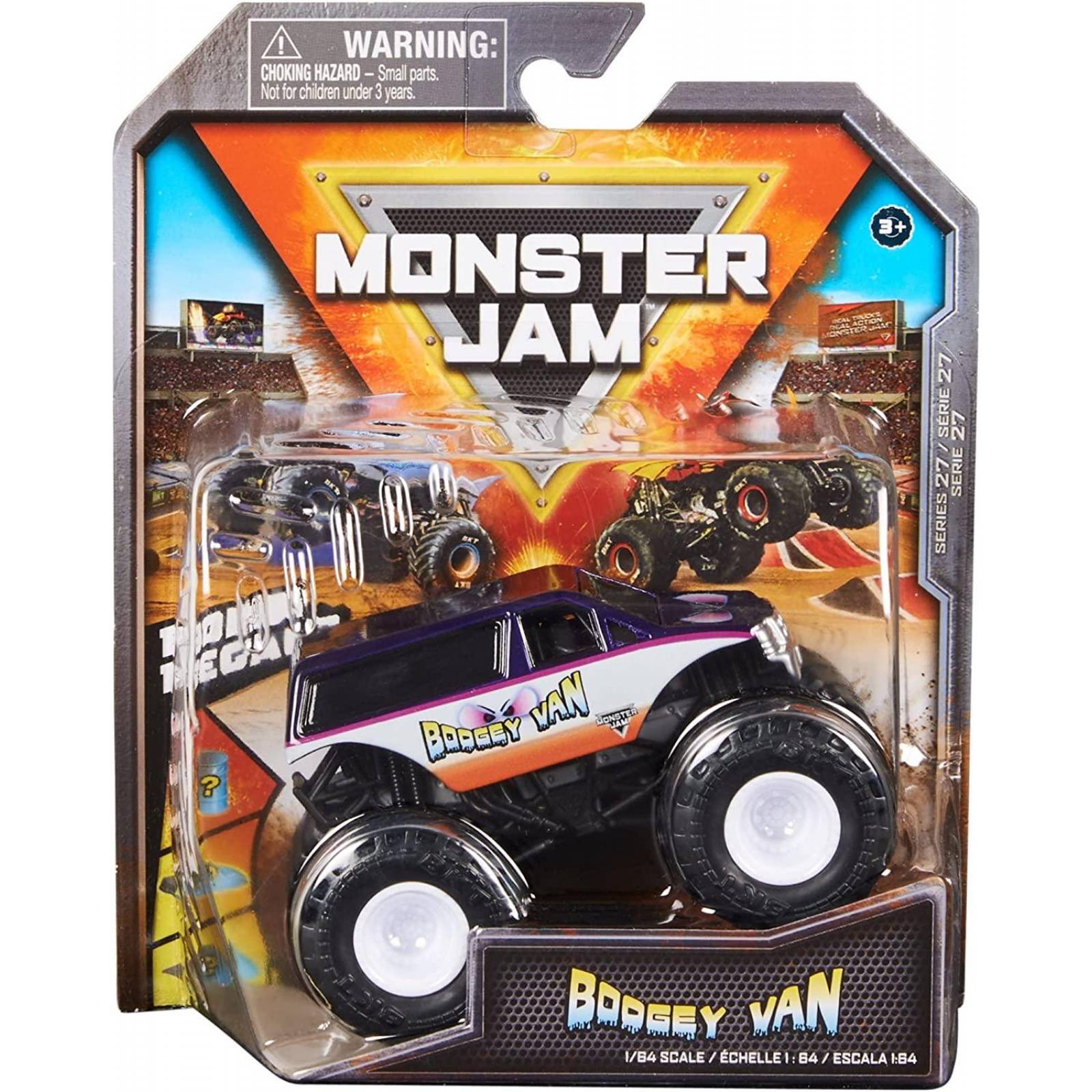 Monster Jam Boogey Van 1:64 