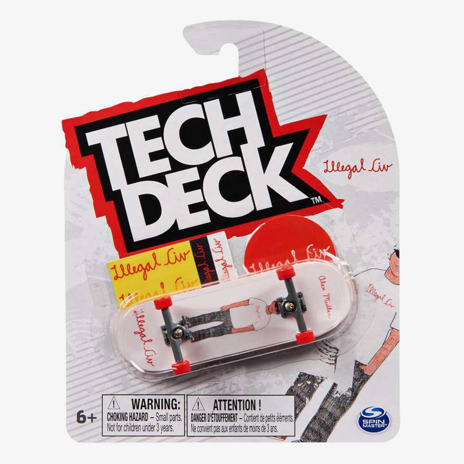 Tech Deck Patineta Illegal Civ Alex Midler Para Dedo 