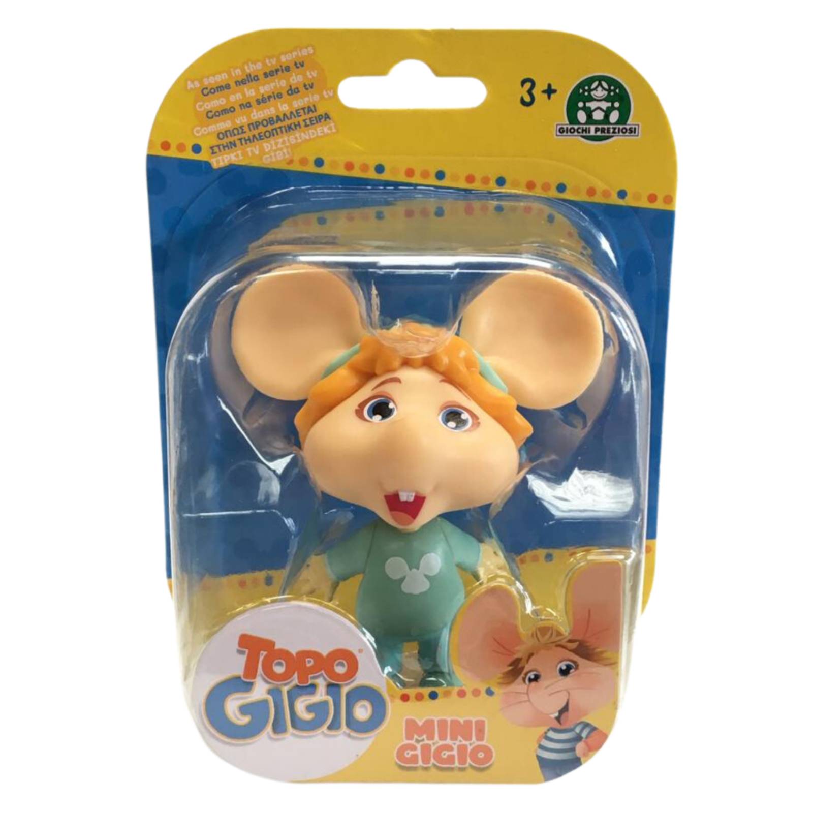 Mini Figura de Topo Gigio Famosa 