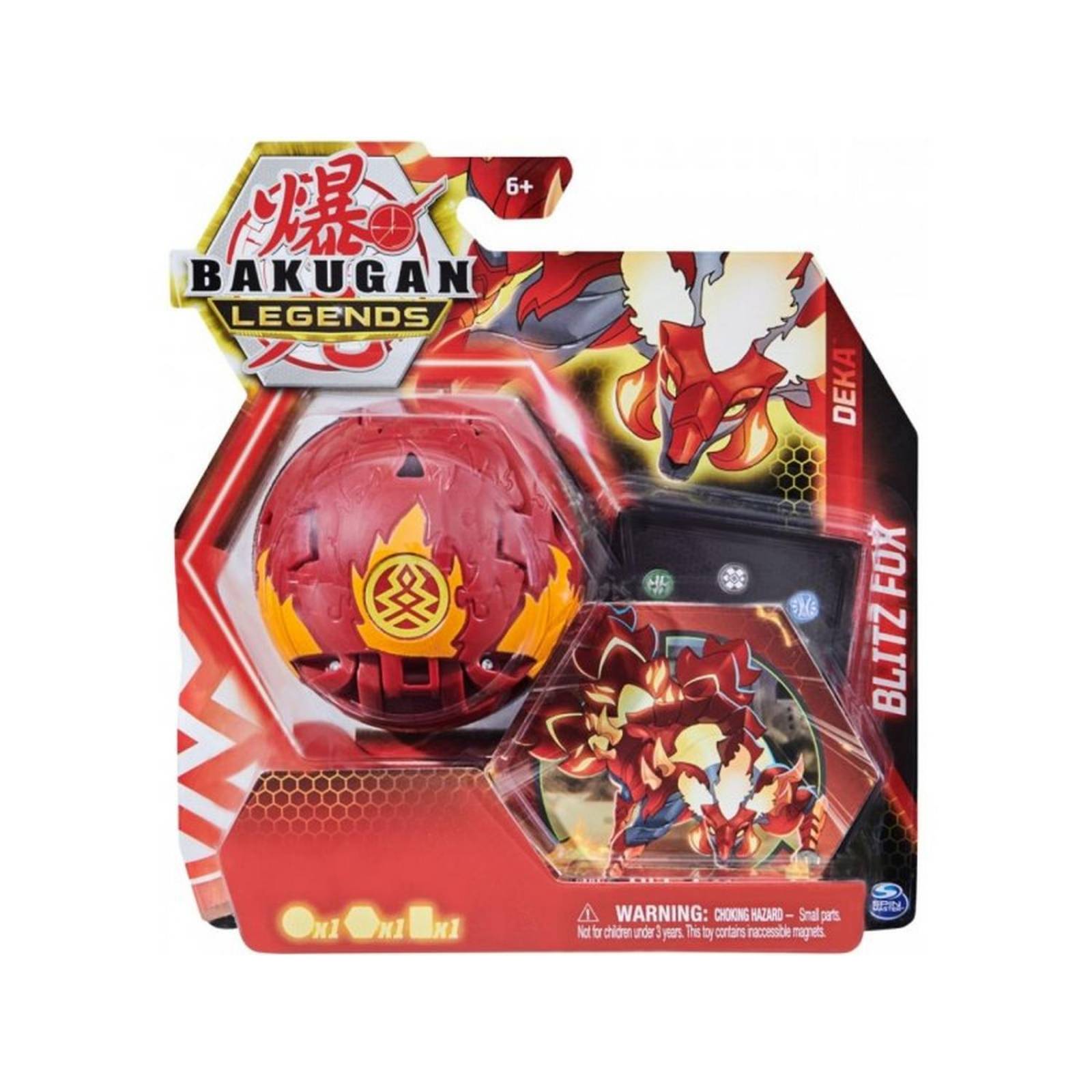 Bakugan Legends Blitz Fox Deka Spin Master 