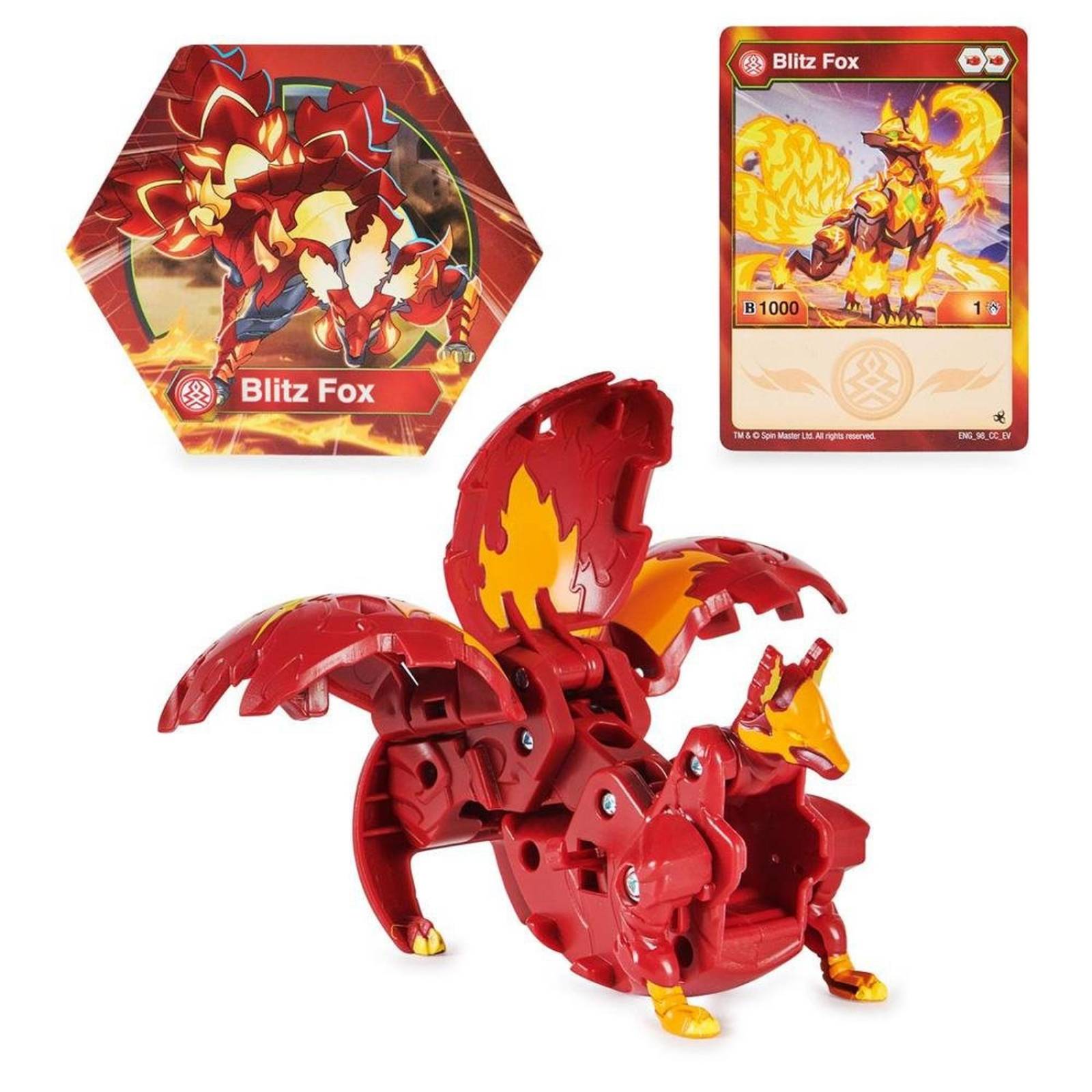Bakugan Legends Blitz Fox Deka Spin Master 