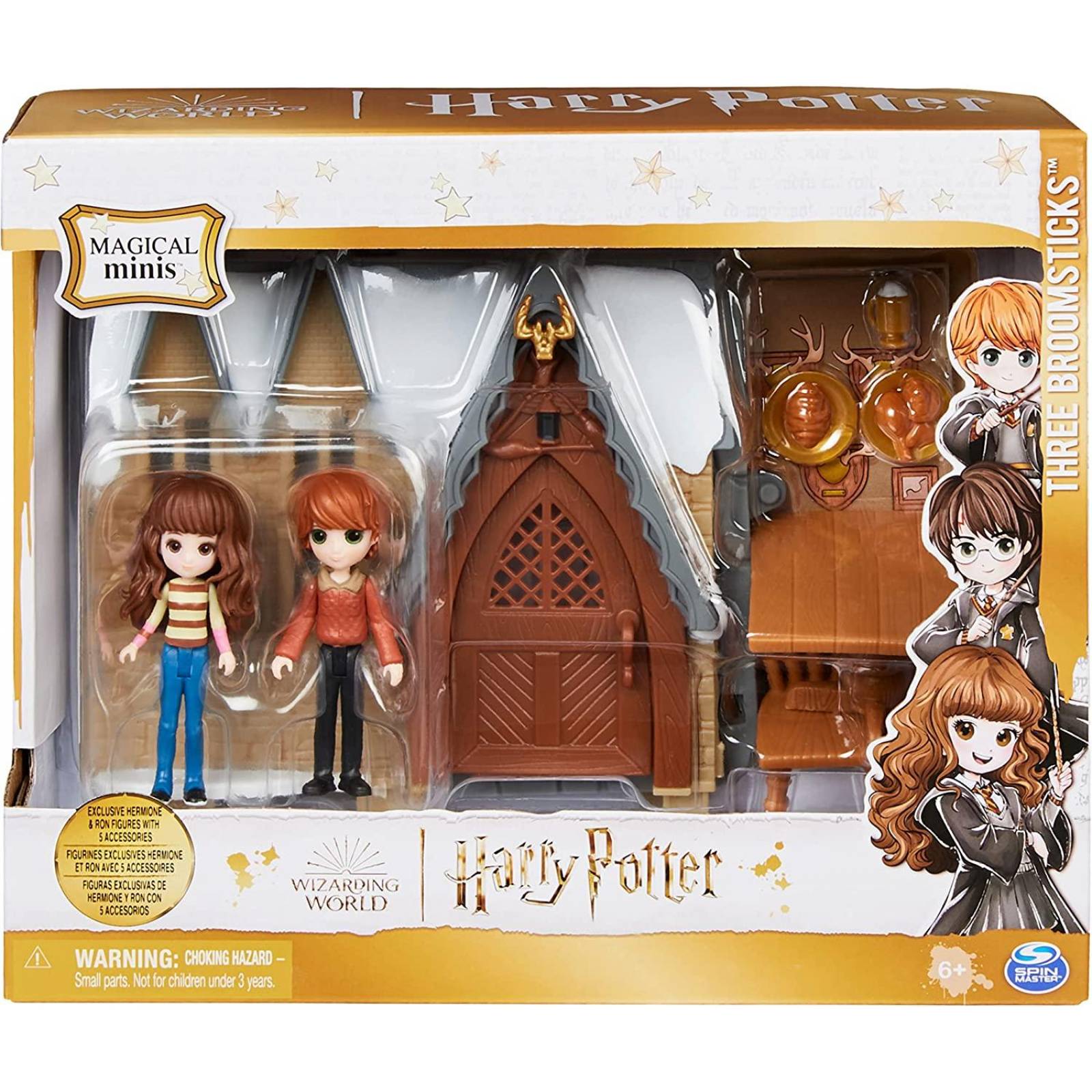 Harry Potter Mini Set las Tres Escobas Spin Master 