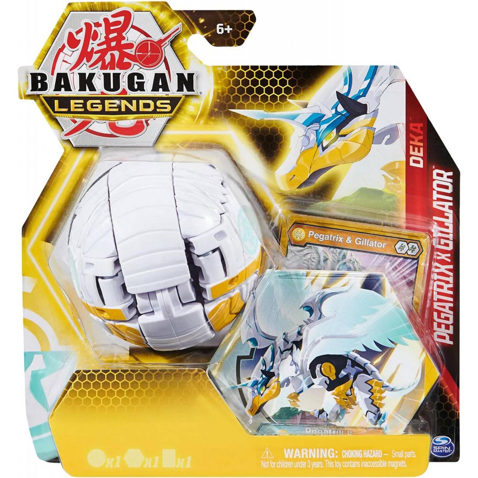 Bakugan Legends Pegatrix x Gillator Deka Spin Master 