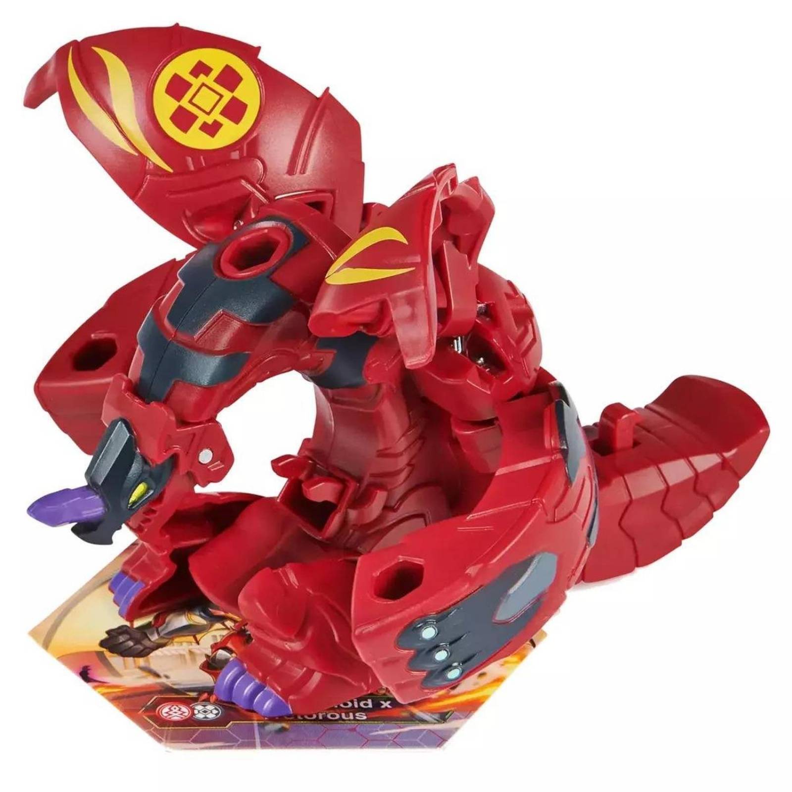 BAKUGAN Legends Core Pack – Dragonoid X Tretorous, Rote Actionfigur Mit Karten