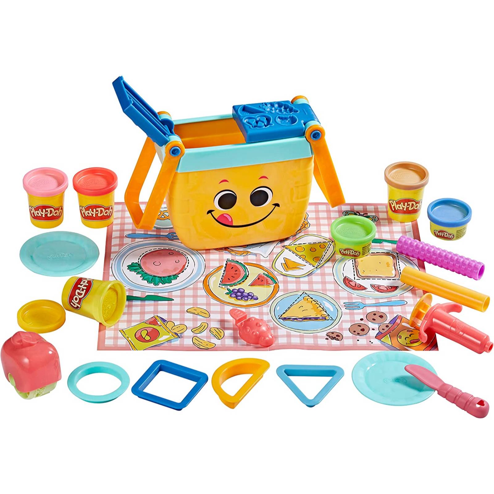 Play Doh primeras creaciones para el Picnic 