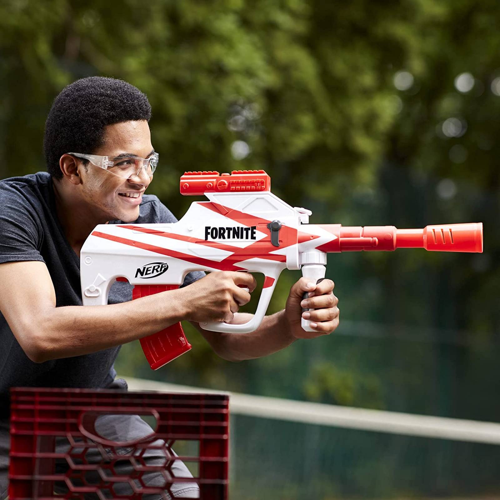 Nerf Fortnite B-AR motorizado de 10 dardos 
