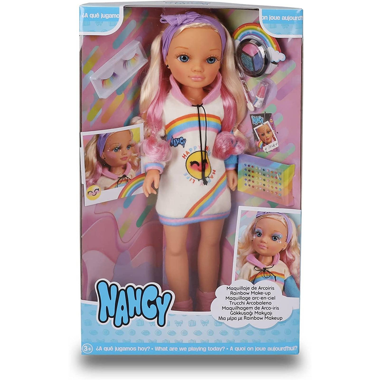 Nancy Maquillaje de Arcoiris Famosa