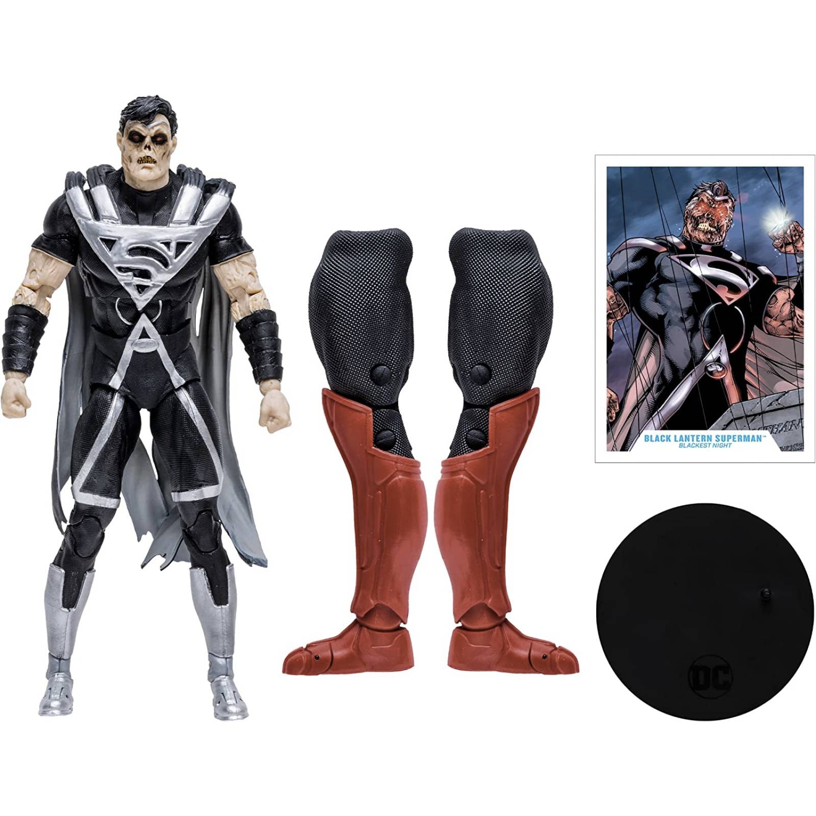 McFarlane DC Multiverse Black Lantern Superman 