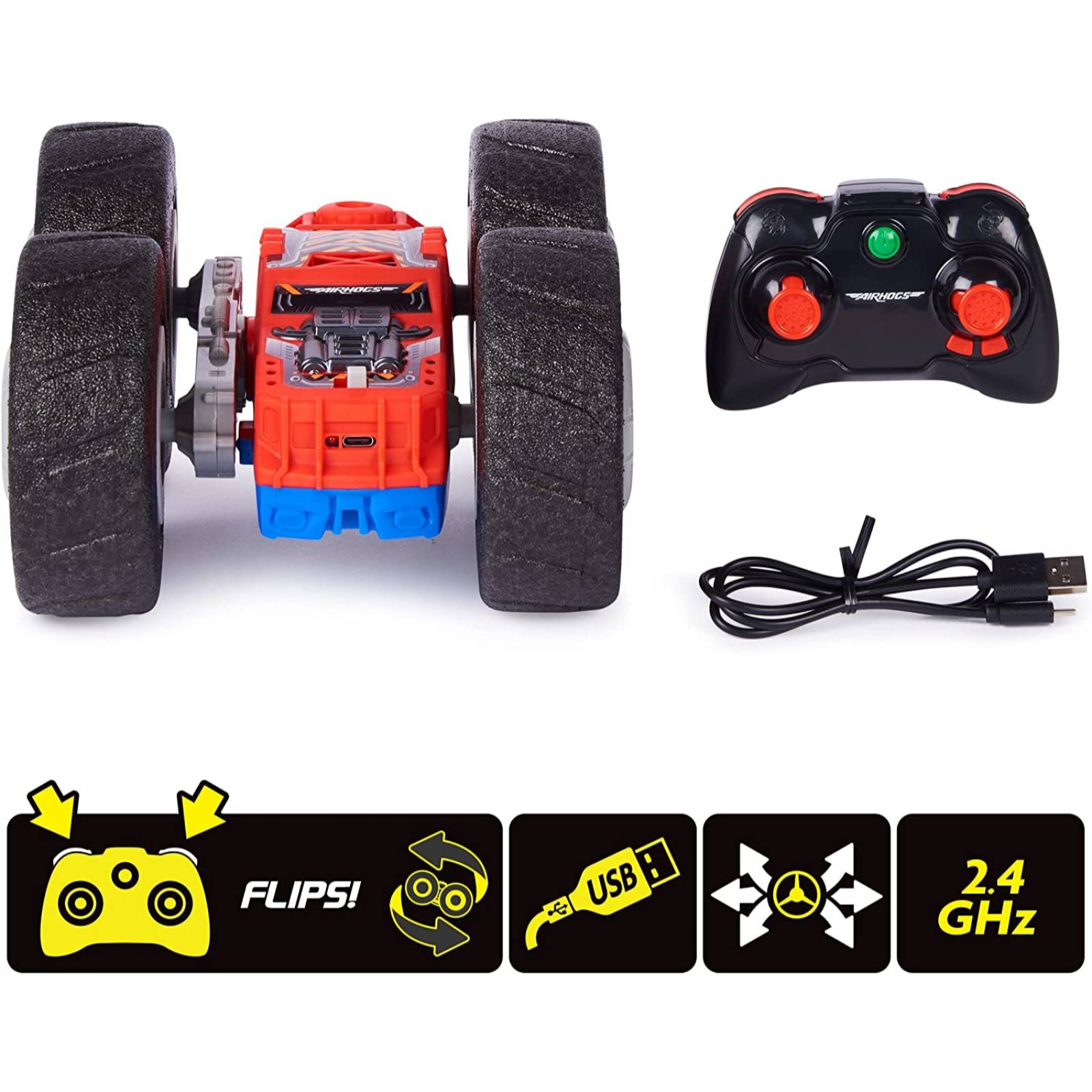 Air Hogs Super Suave Flippin' Frenzy Acción Giro 360 