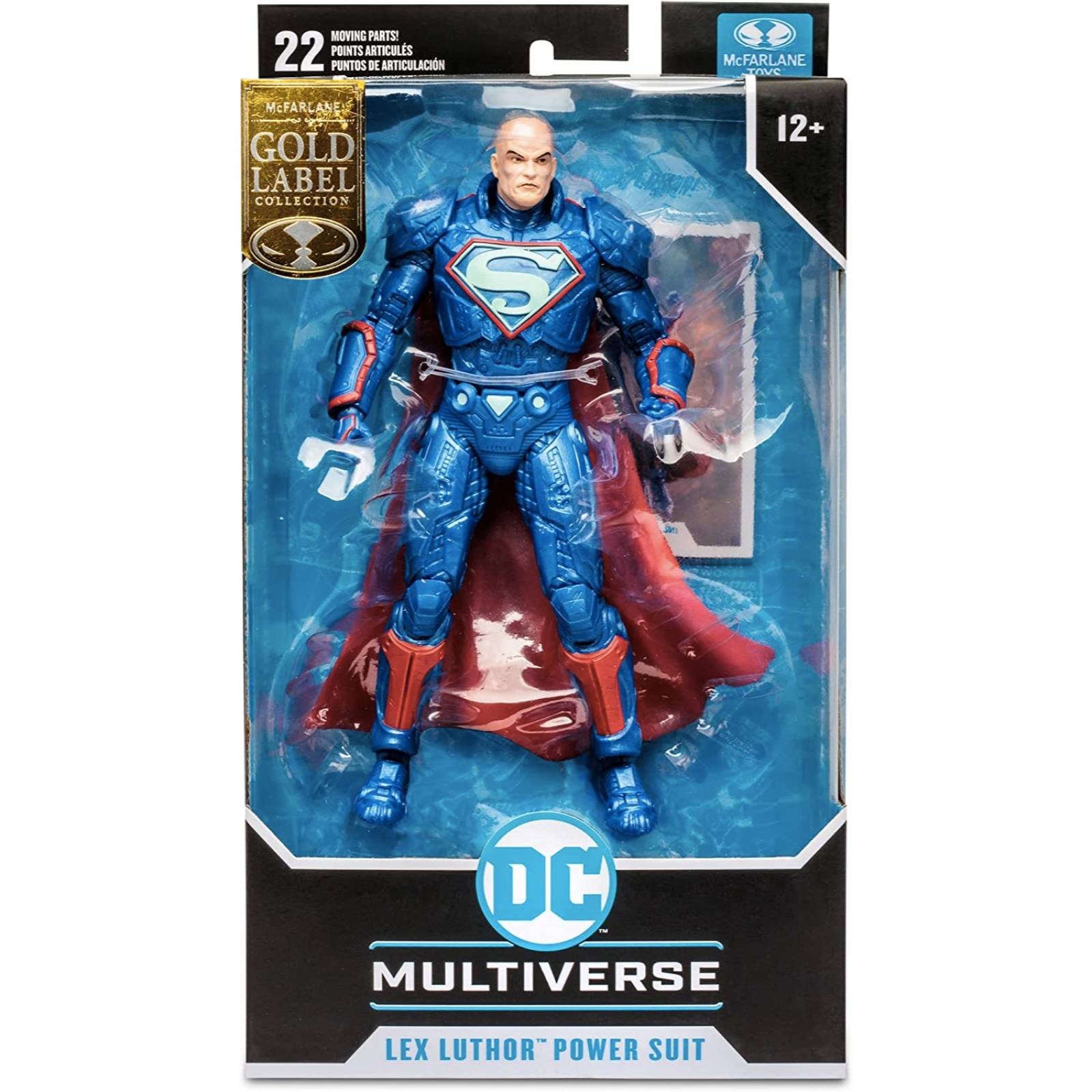 McFarlane DC Multiverse Lex Luthor Power Suit Gold Label 