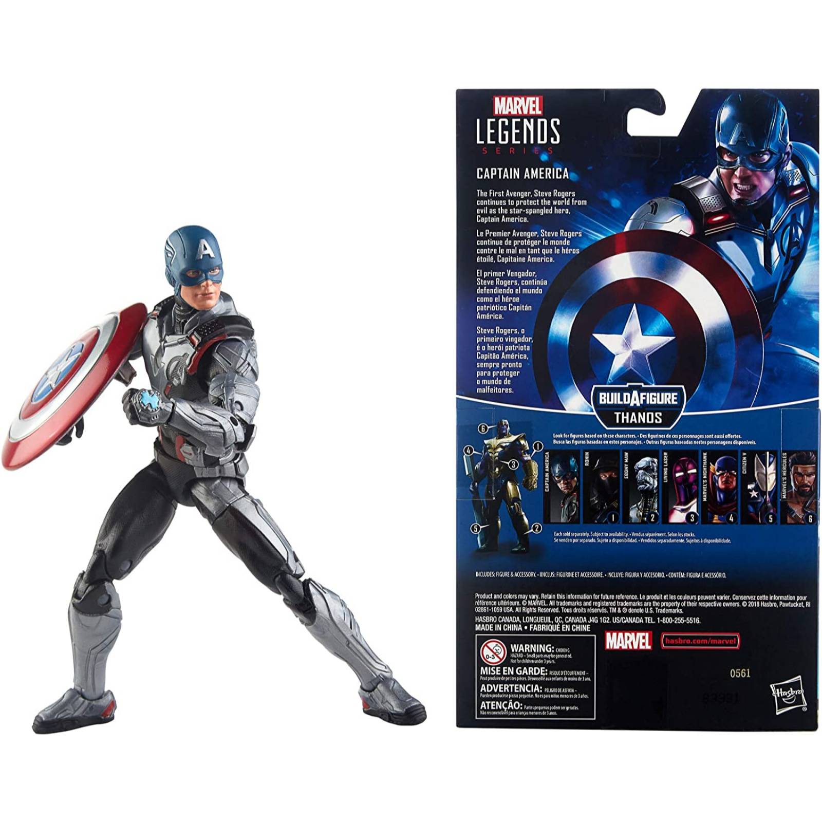 Hasbro Marvel Legends Series Captain America 