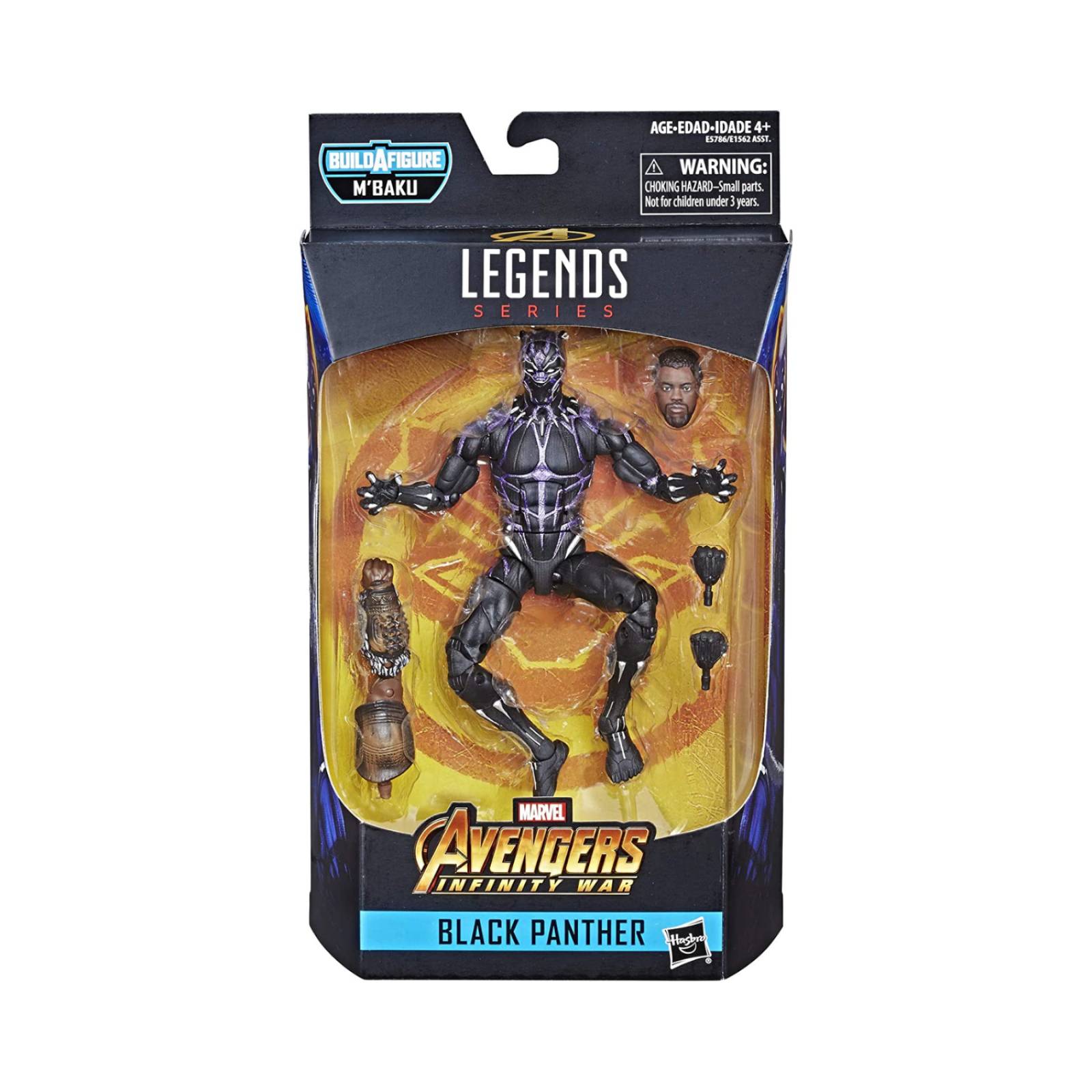 Marvel Legends Series Avengers Infinity War Pantera Negra 6 pulg. 