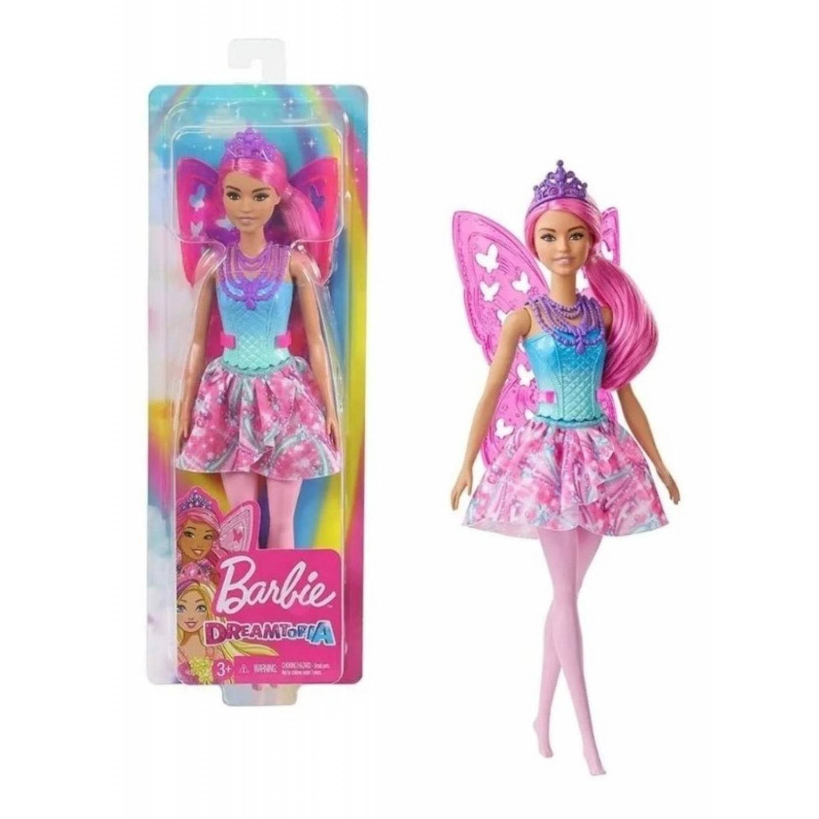 Barbie Dreamtopia Hada Rosa Mattel