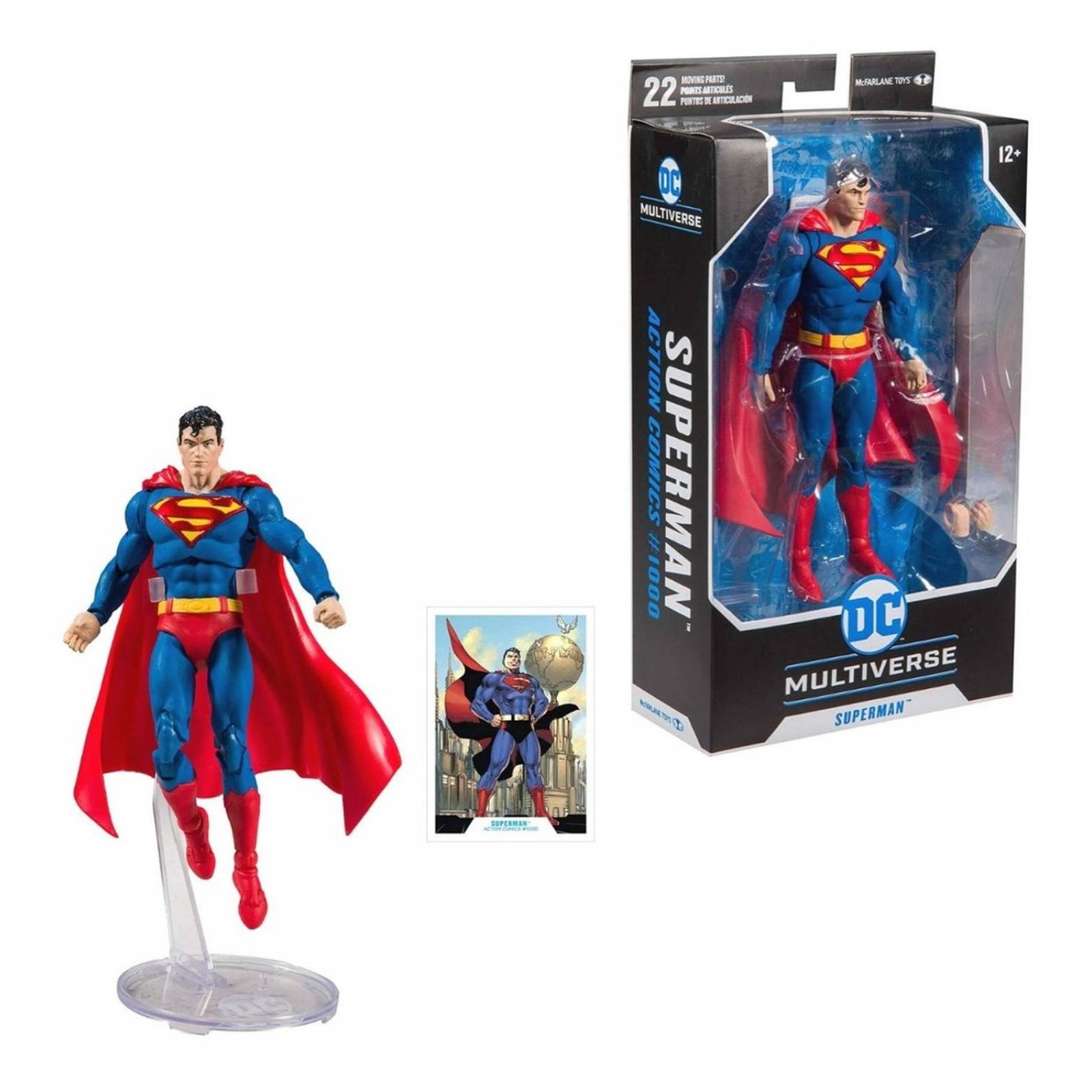Dc Multiverse Superman Acción Comics 1000 Mcfarlane 