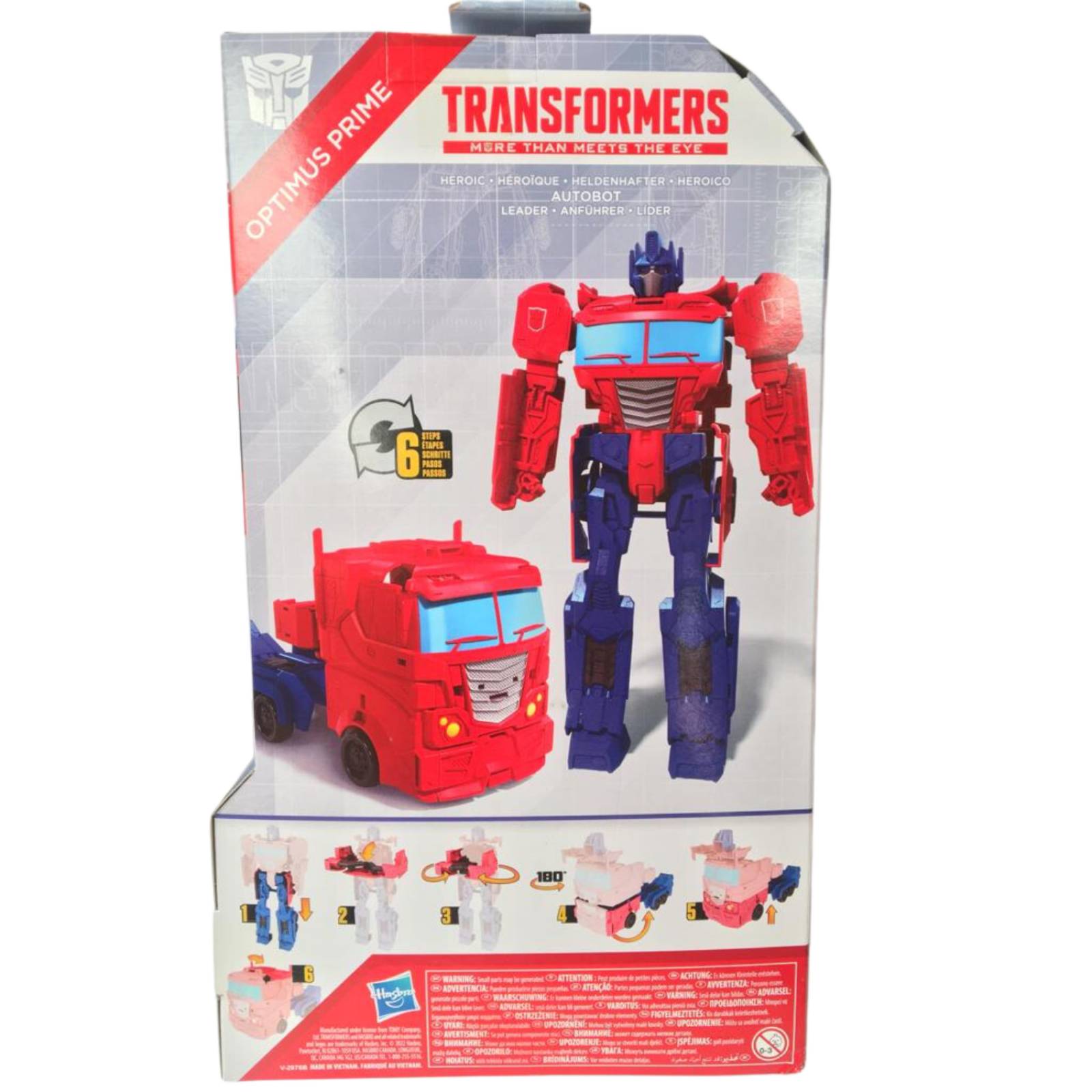 Transformers Figura Optimus Prime Authentics 