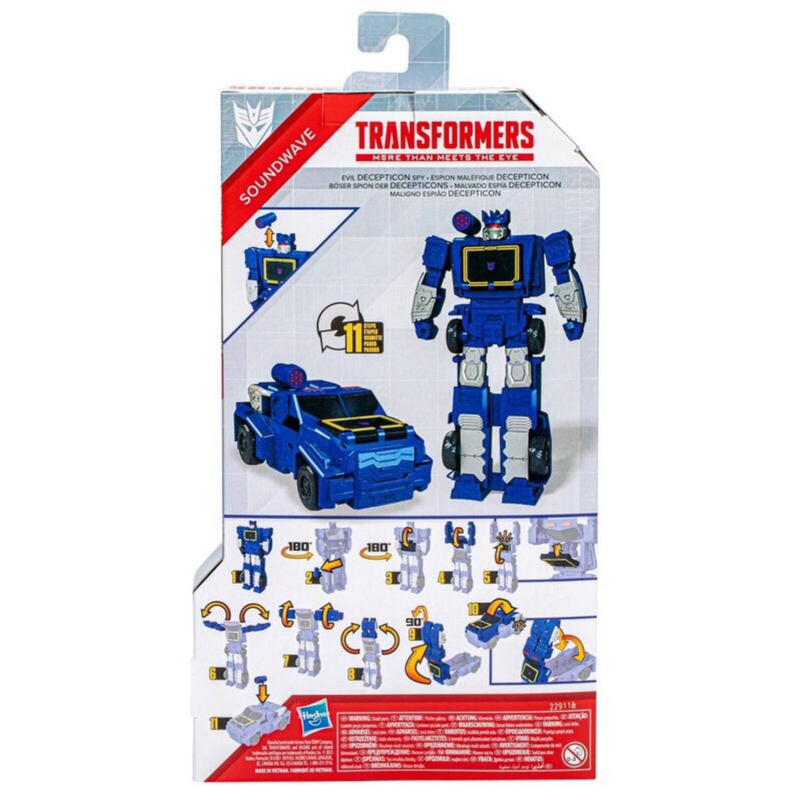 Transformers Figura Soundwave Authentics