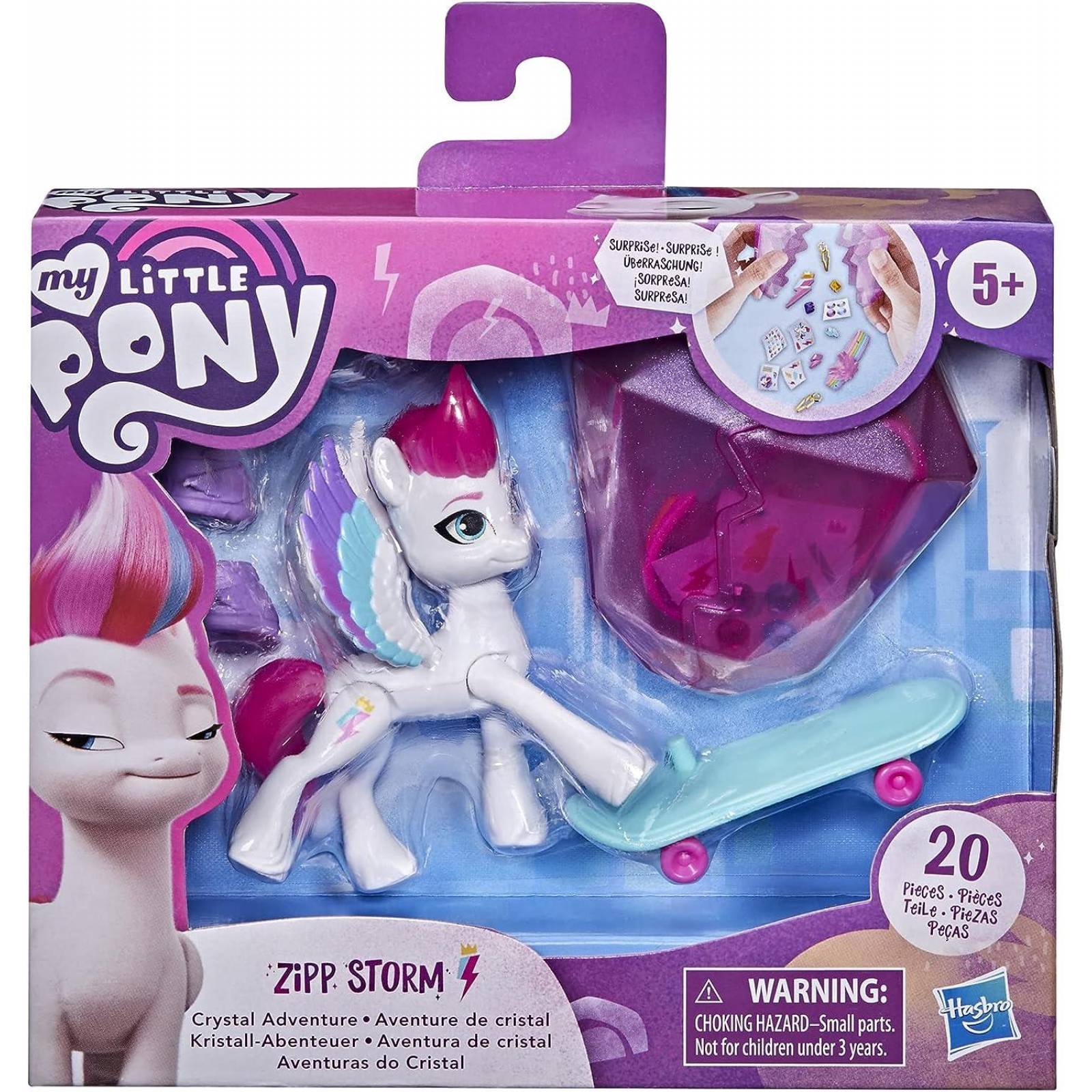 My Little Pony Zipp Storm Aventura de Cristal