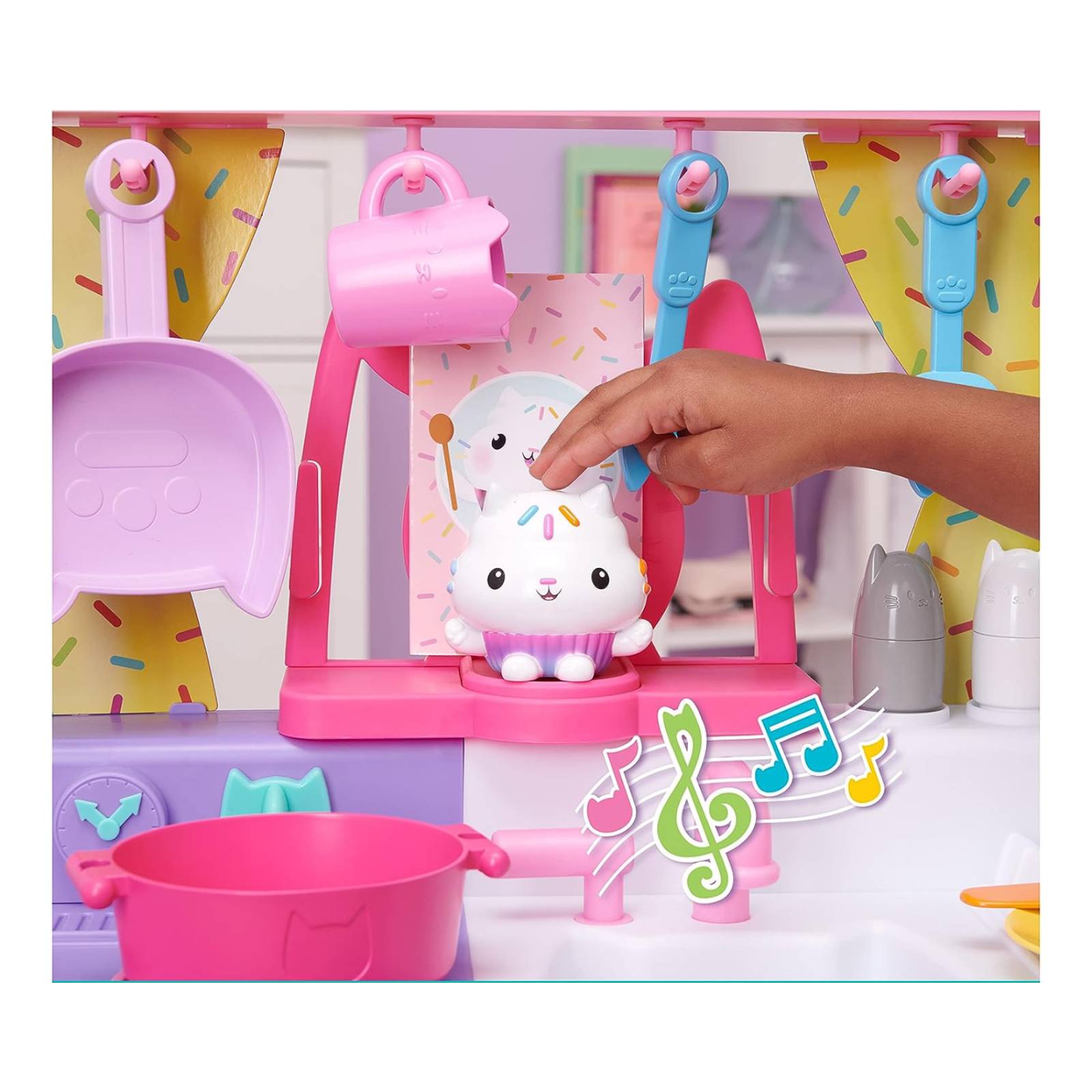 Gabby's Dollhouse Juego de Cocina Cakey Spin Master