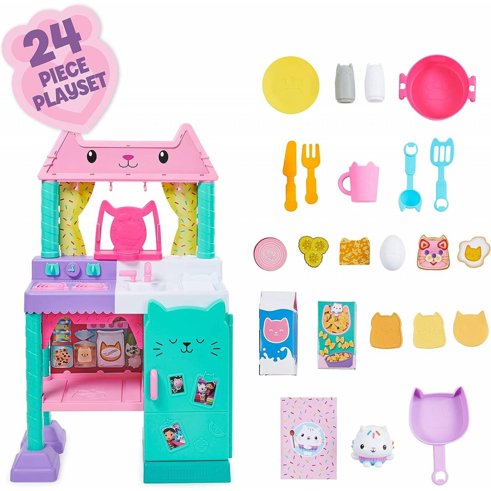 Gabby's Dollhouse Juego de Cocina Cakey Spin Master