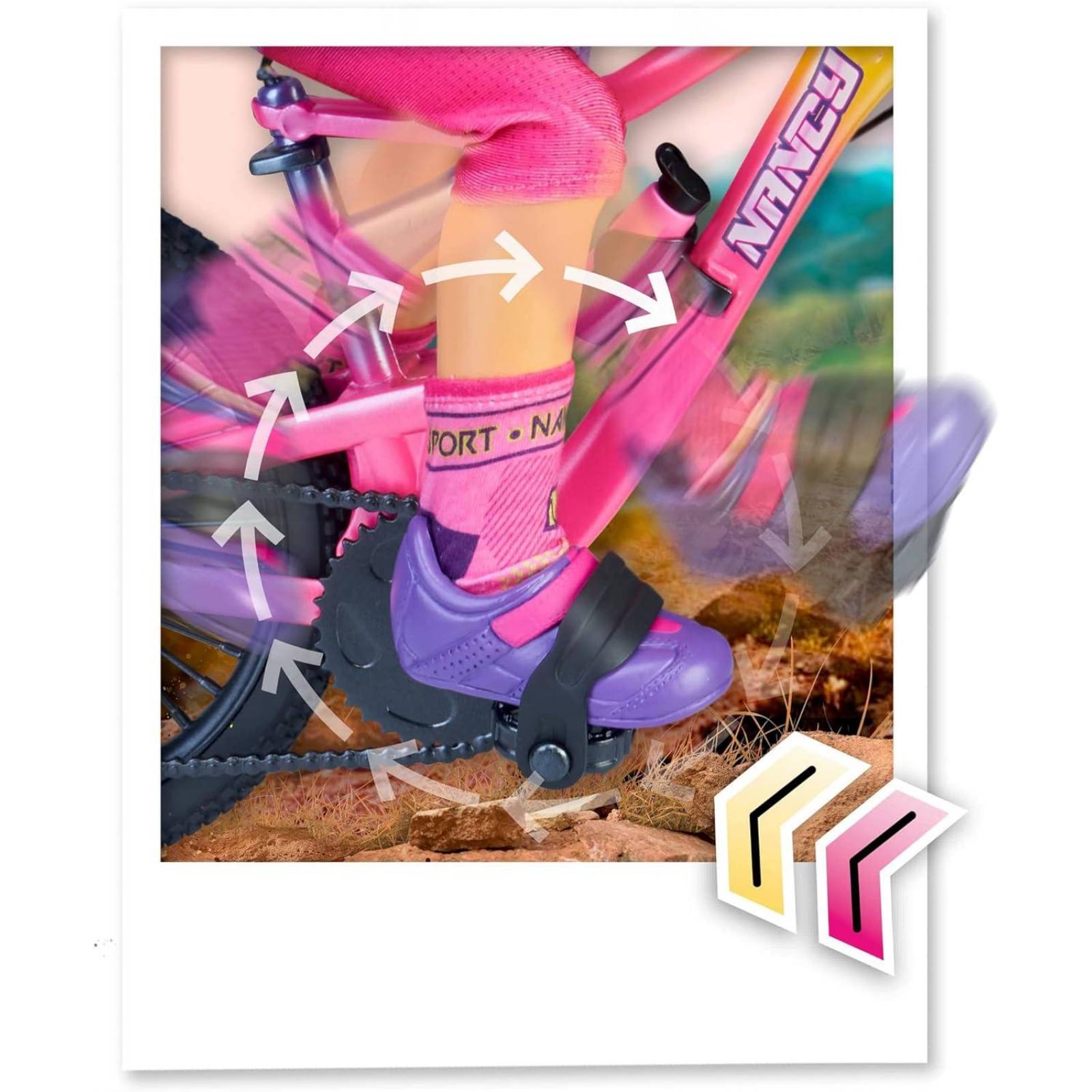 Nancy un Dia de Bicicleta de Montaña Famosa 