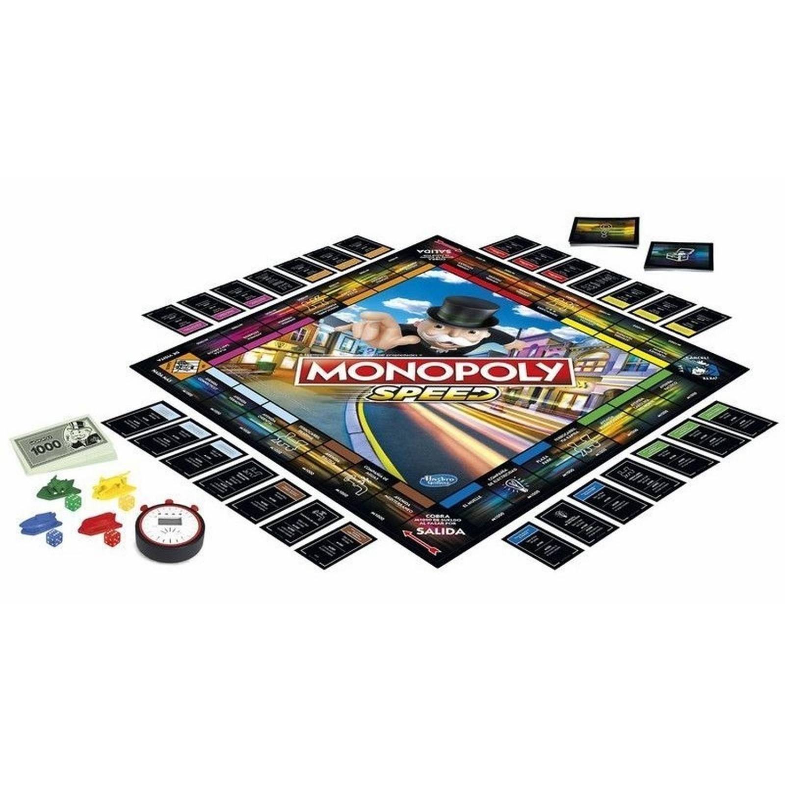 Monopoly Speed y Decodificador Hasbro 