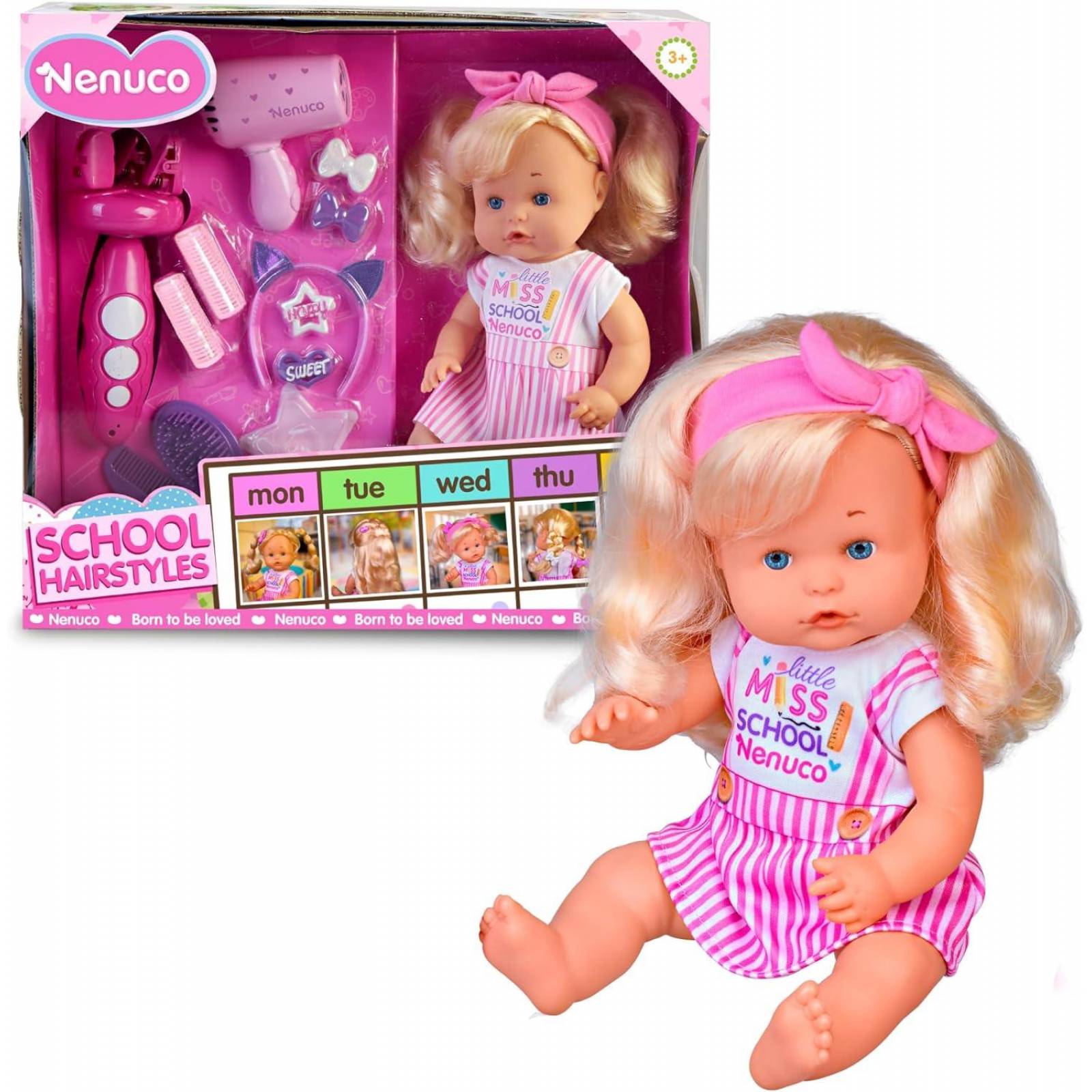 Nenuco Estilos de Peinados para El Colegio Famosa