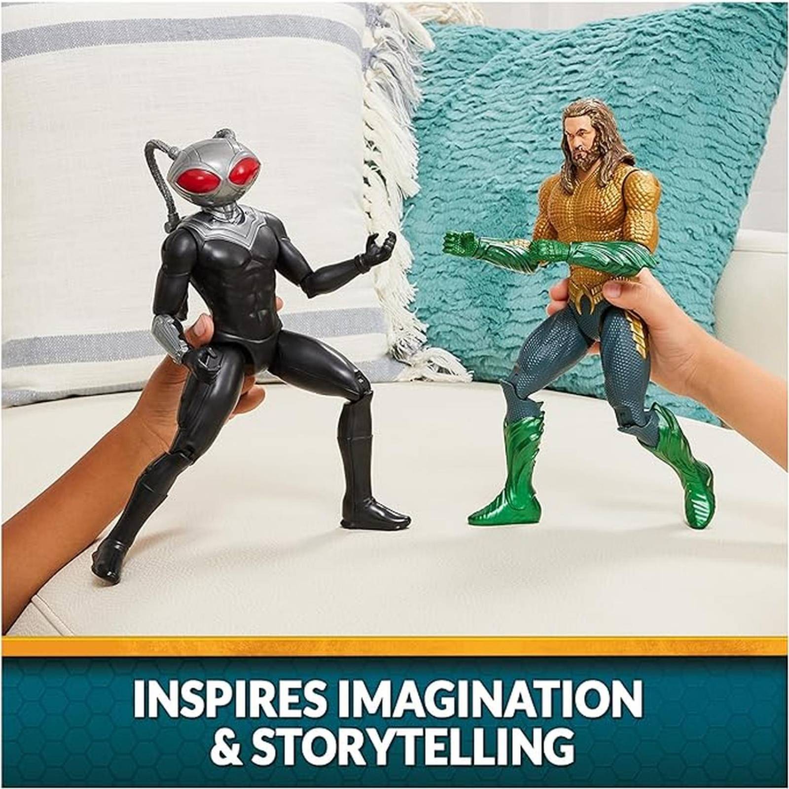 DC Comics Aquaman y Black Manta 30cm 