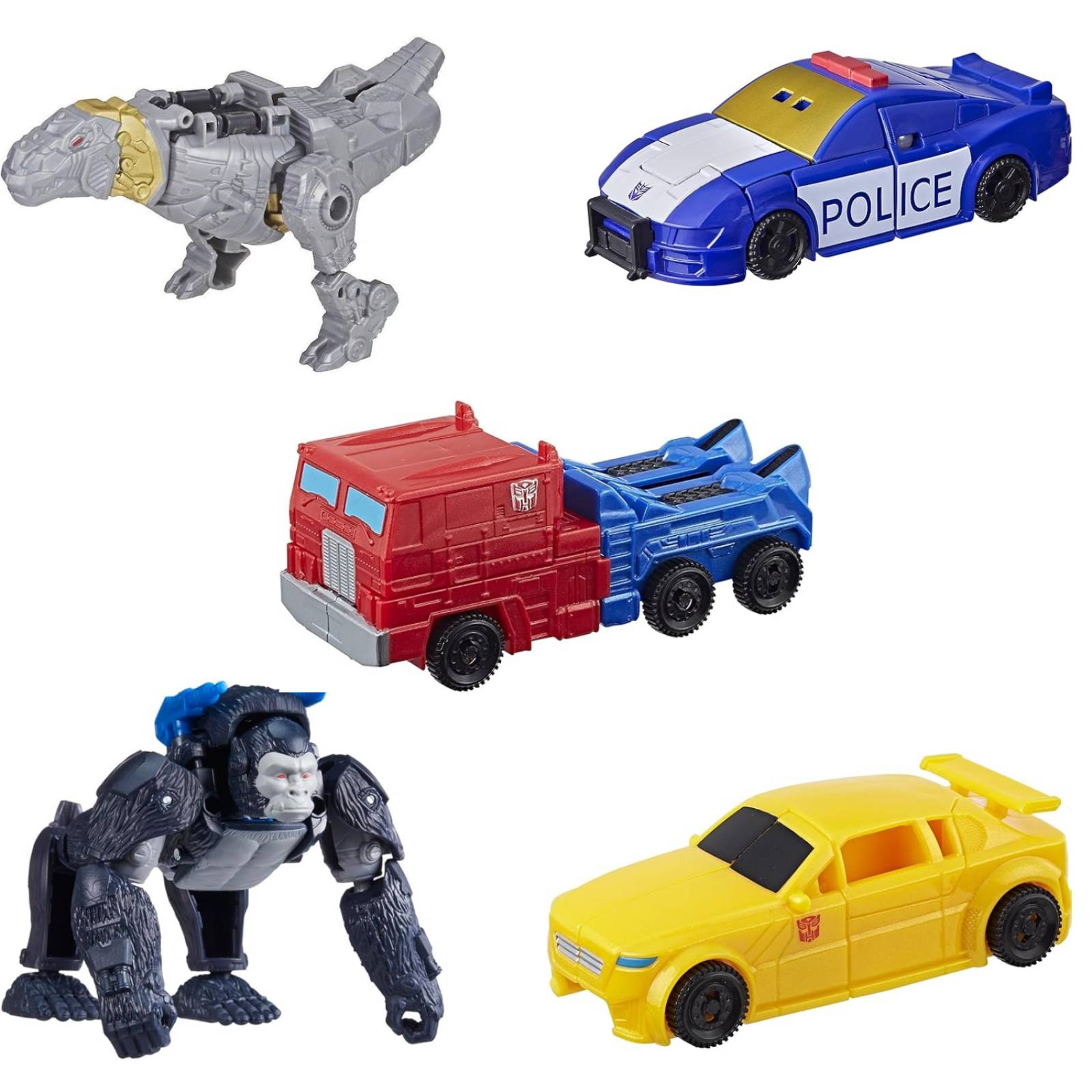 Transformers Authentics 5 Figuras Hasbro 