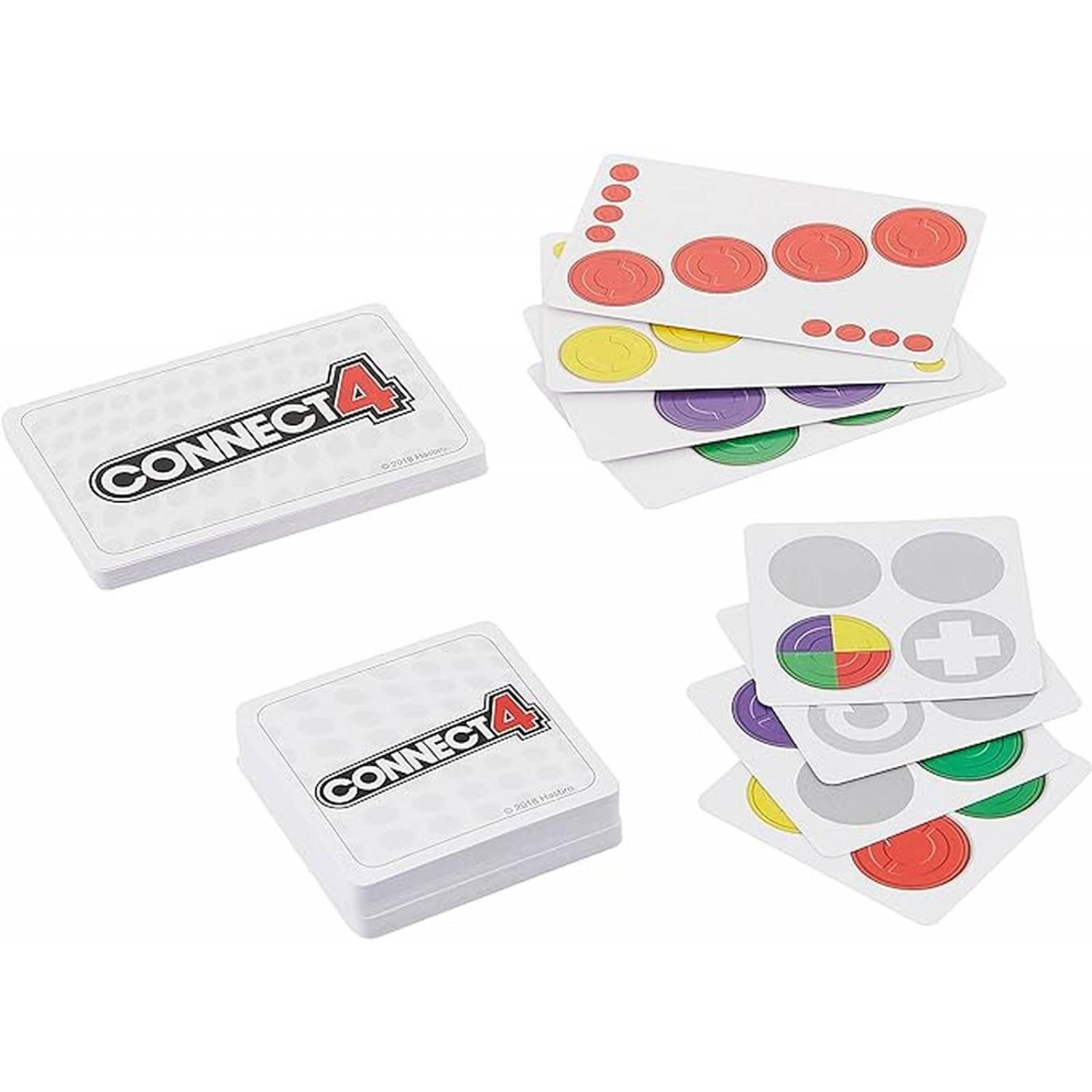Conecta 4 y Adivina Quién Juego de Cartas Hasbro 